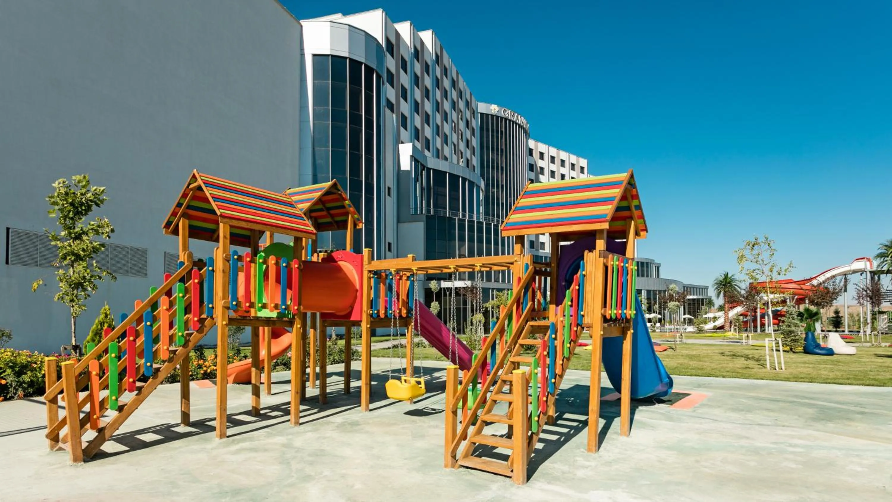 Children play ground in Grannos Thermal Hotel & Convention Center