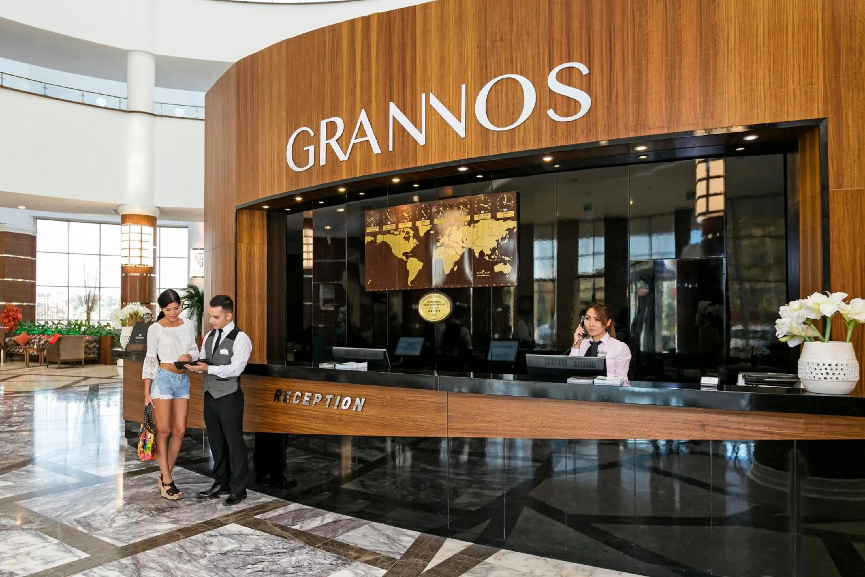 Lobby or reception in Grannos Thermal Hotel & Convention Center