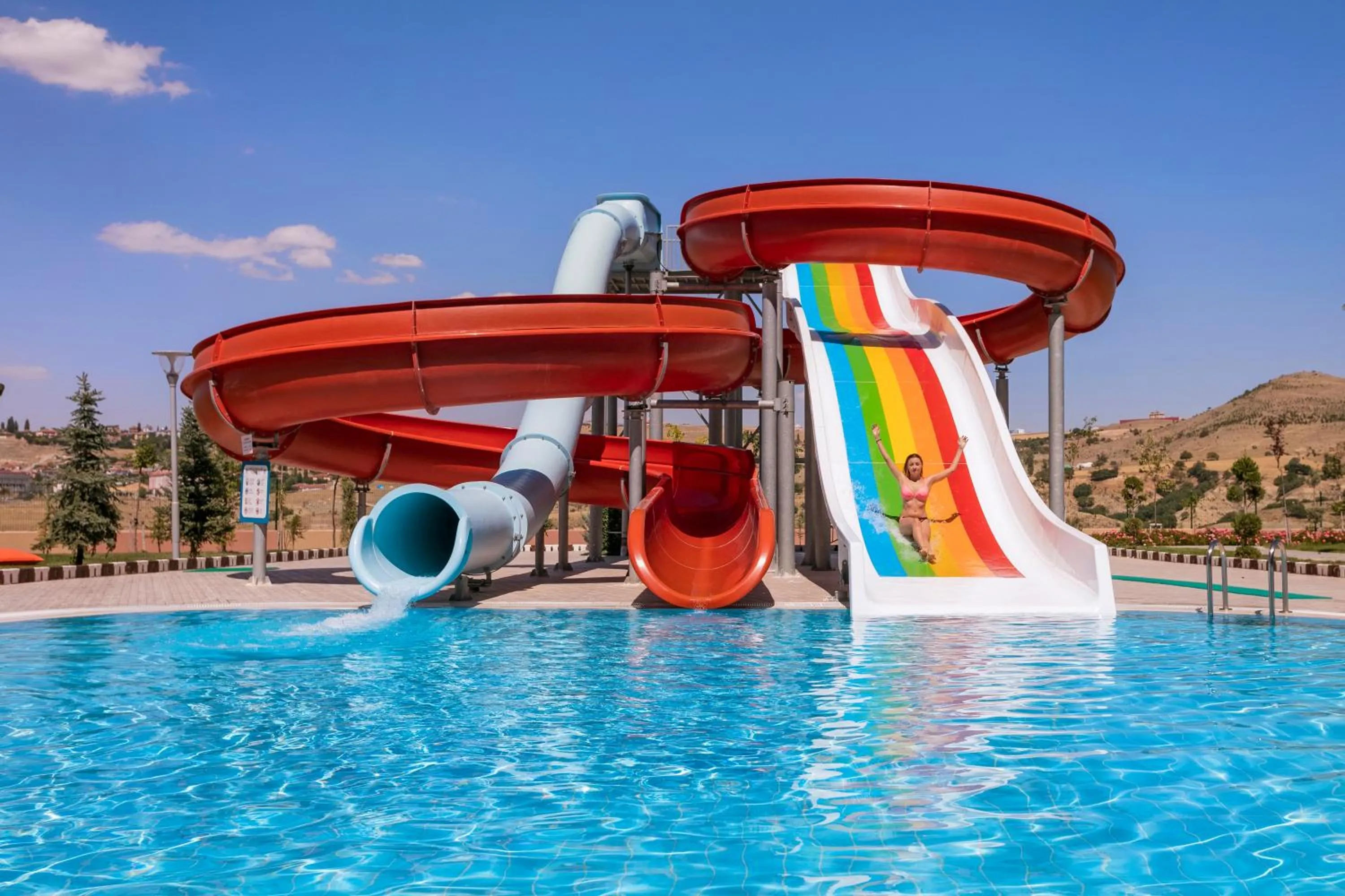 Aqua park in Grannos Thermal Hotel & Convention Center