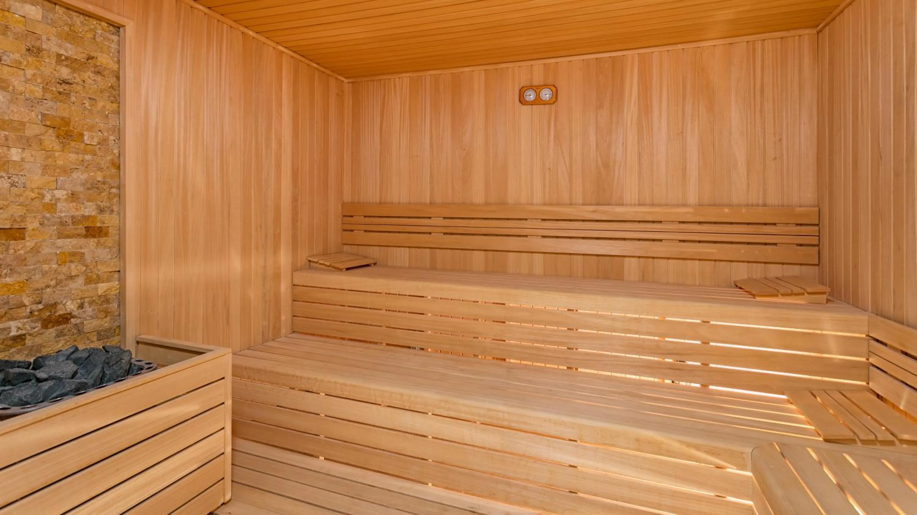 Sauna in Grannos Thermal Hotel & Convention Center
