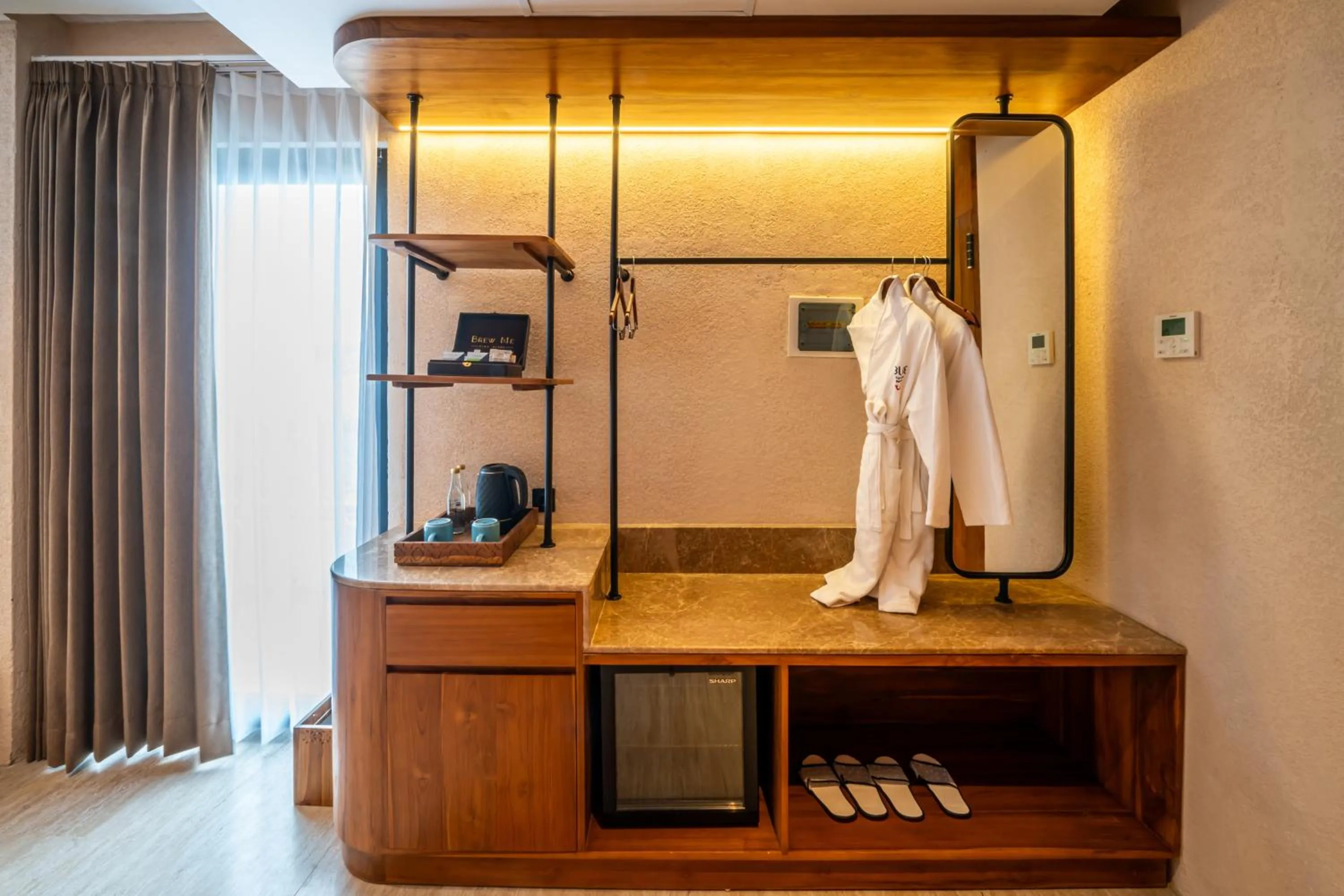 wardrobe in TUI BLUE Berawa Hotel and Villas