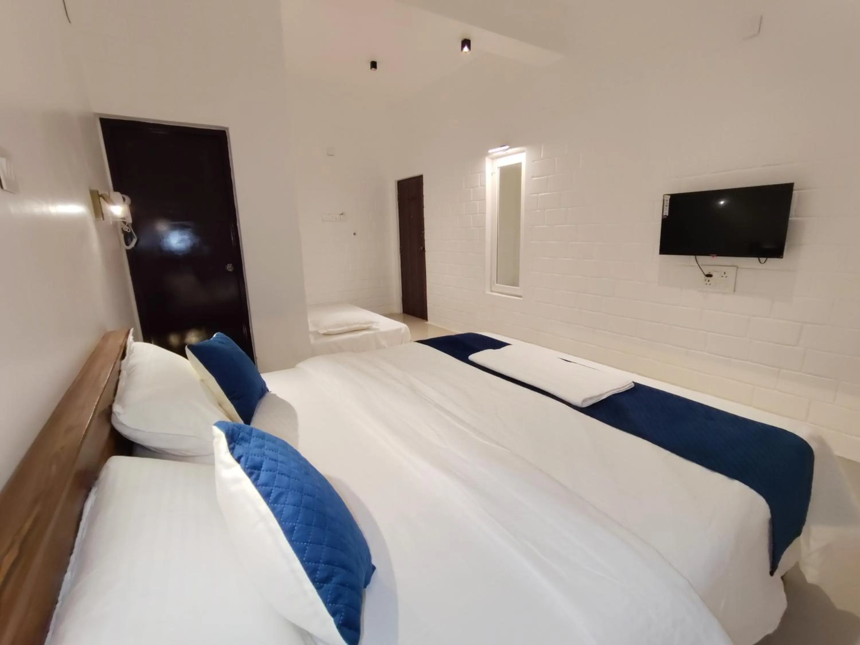 Bed in SriKrishna Paradise