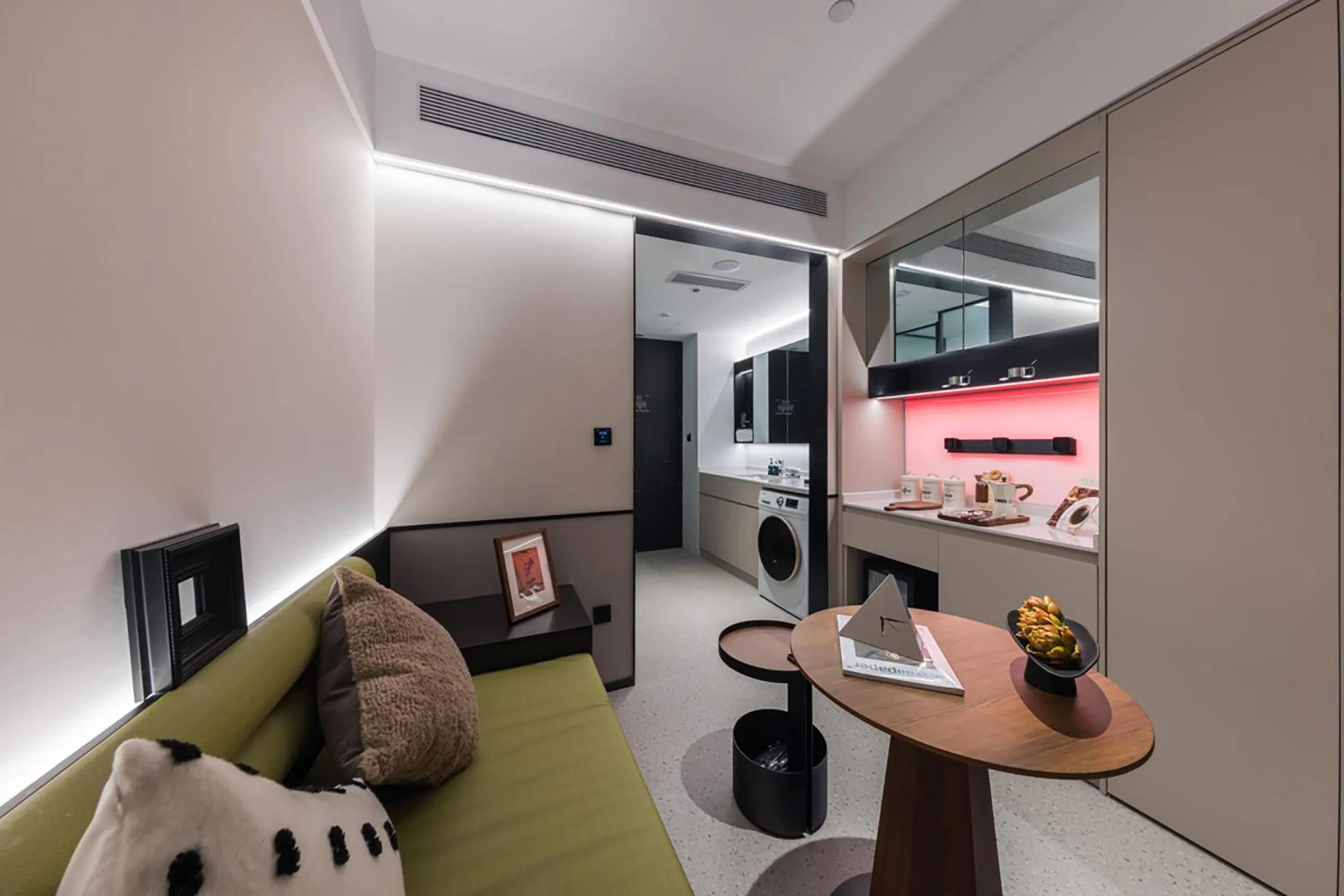 Living room in Suisse Place Beijing Jinsong Subway Station
