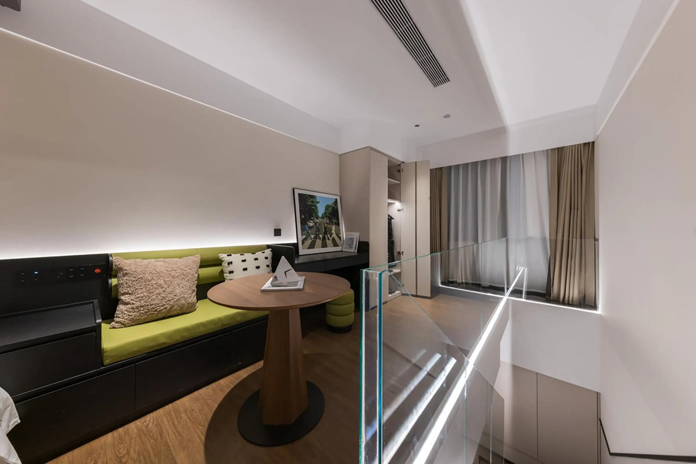 Living room in Suisse Place Beijing Jinsong Subway Station