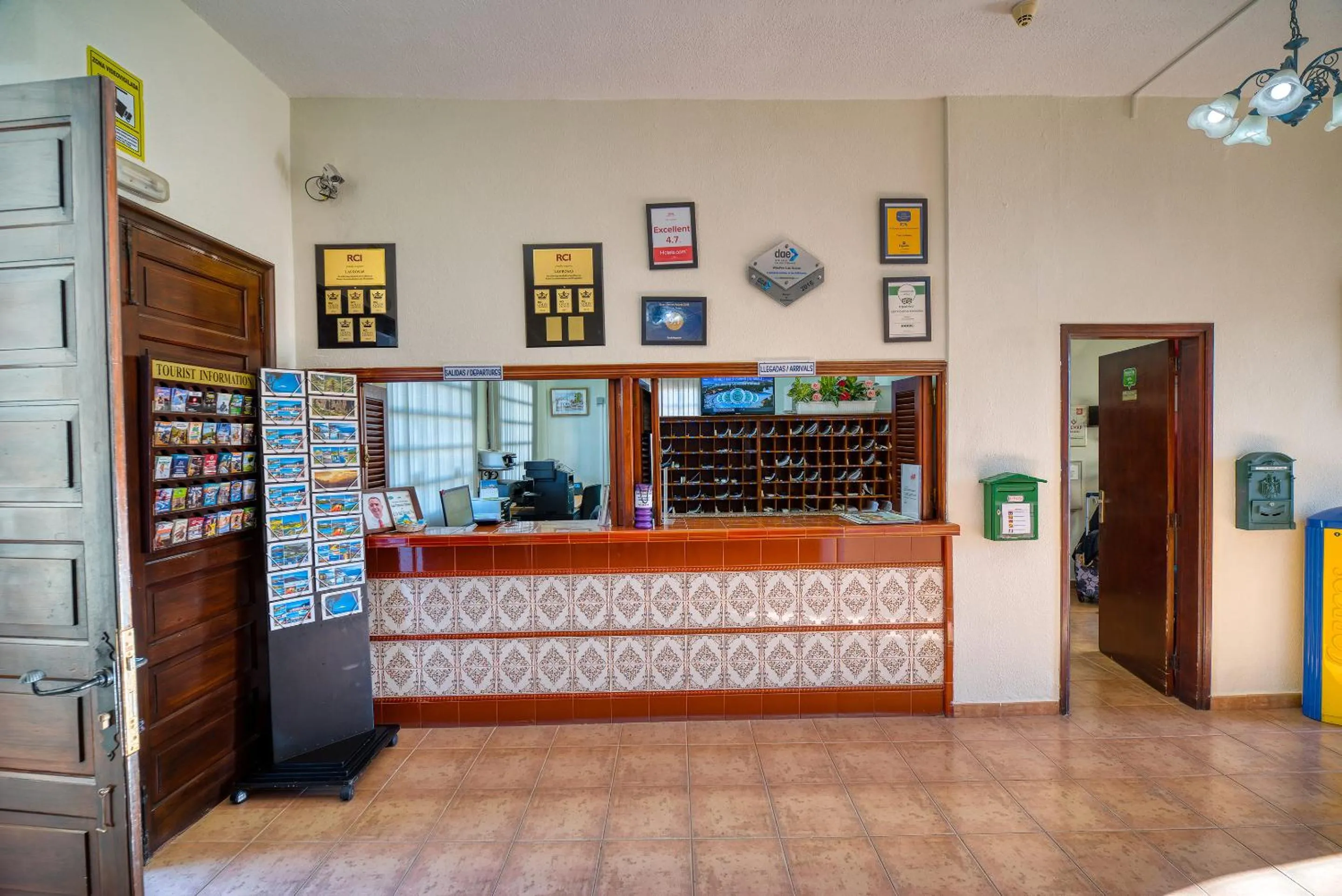 Lobby or reception in Ona Las Rosas