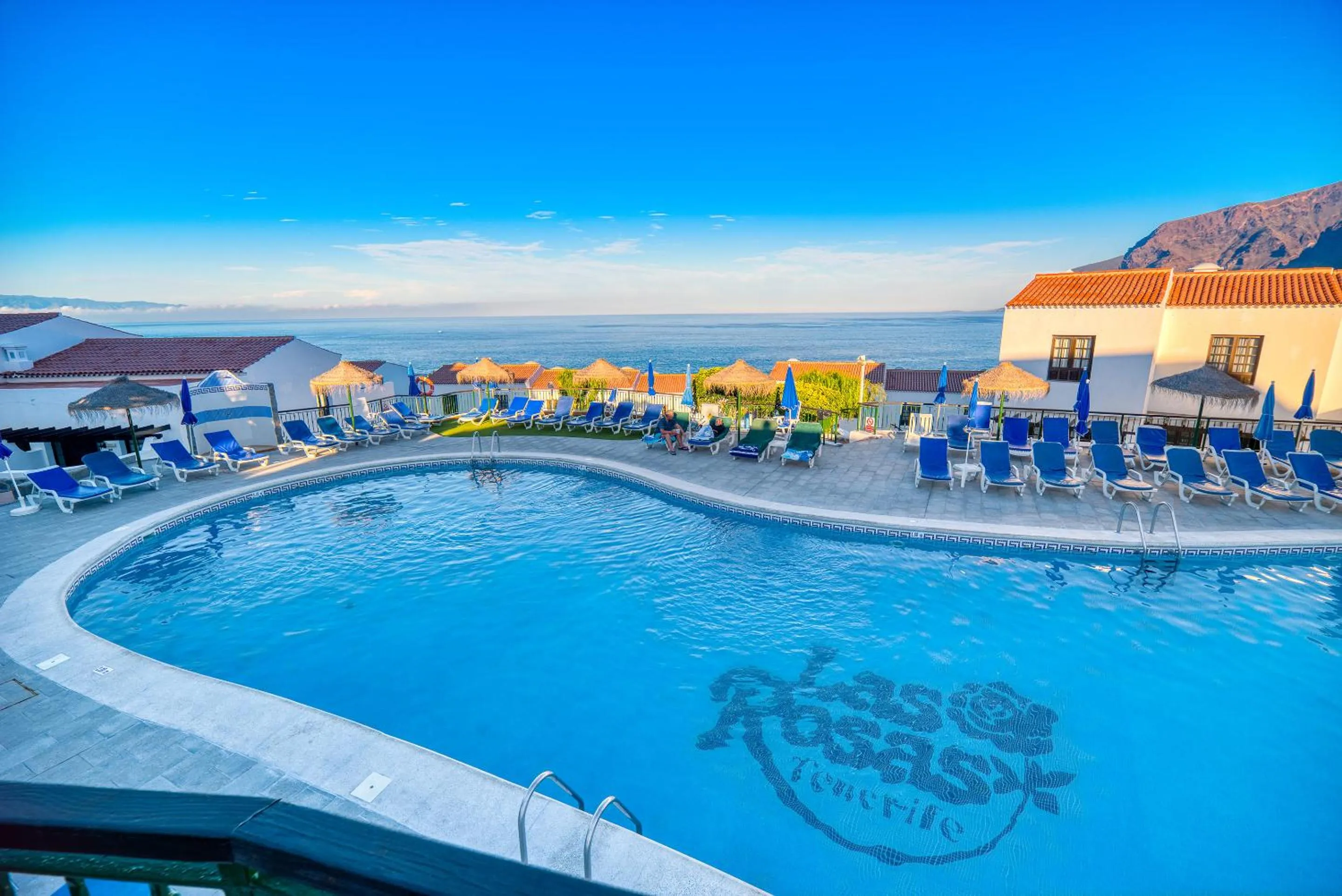 Pool view in Ona Las Rosas