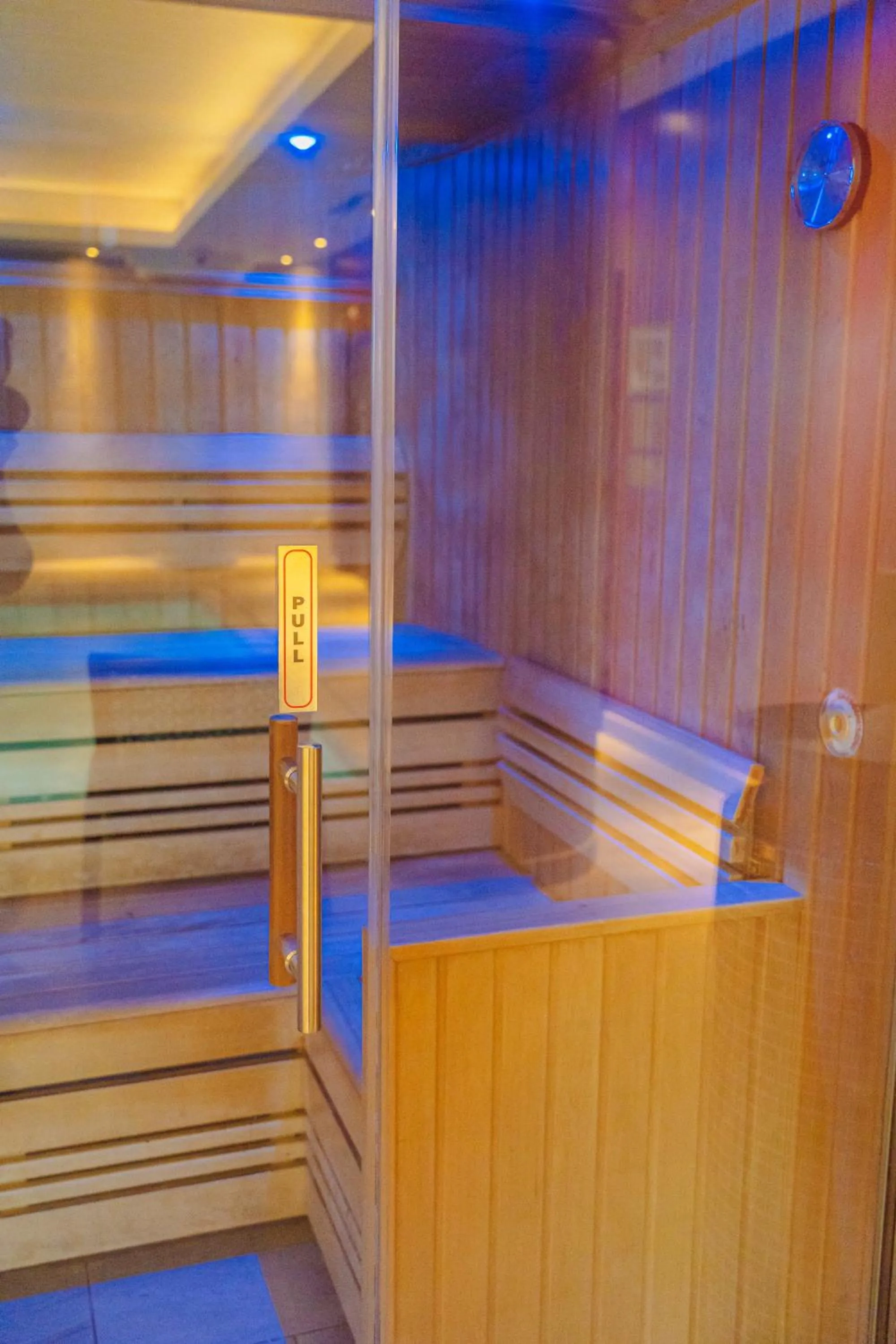 Sauna in Genting Hotel & Spa at Resorts World Birmingham