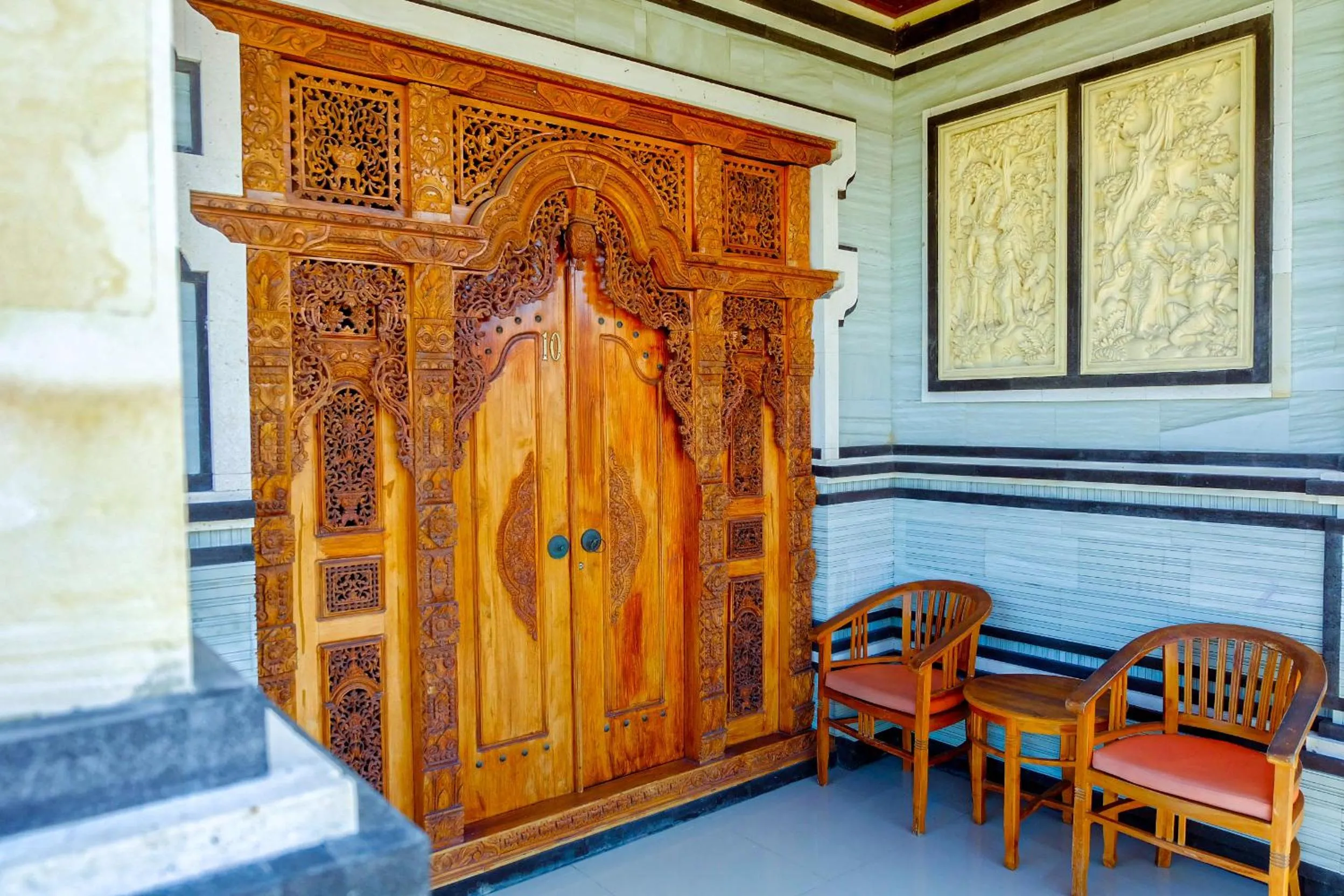 Balcony/Terrace in Adi Homestay