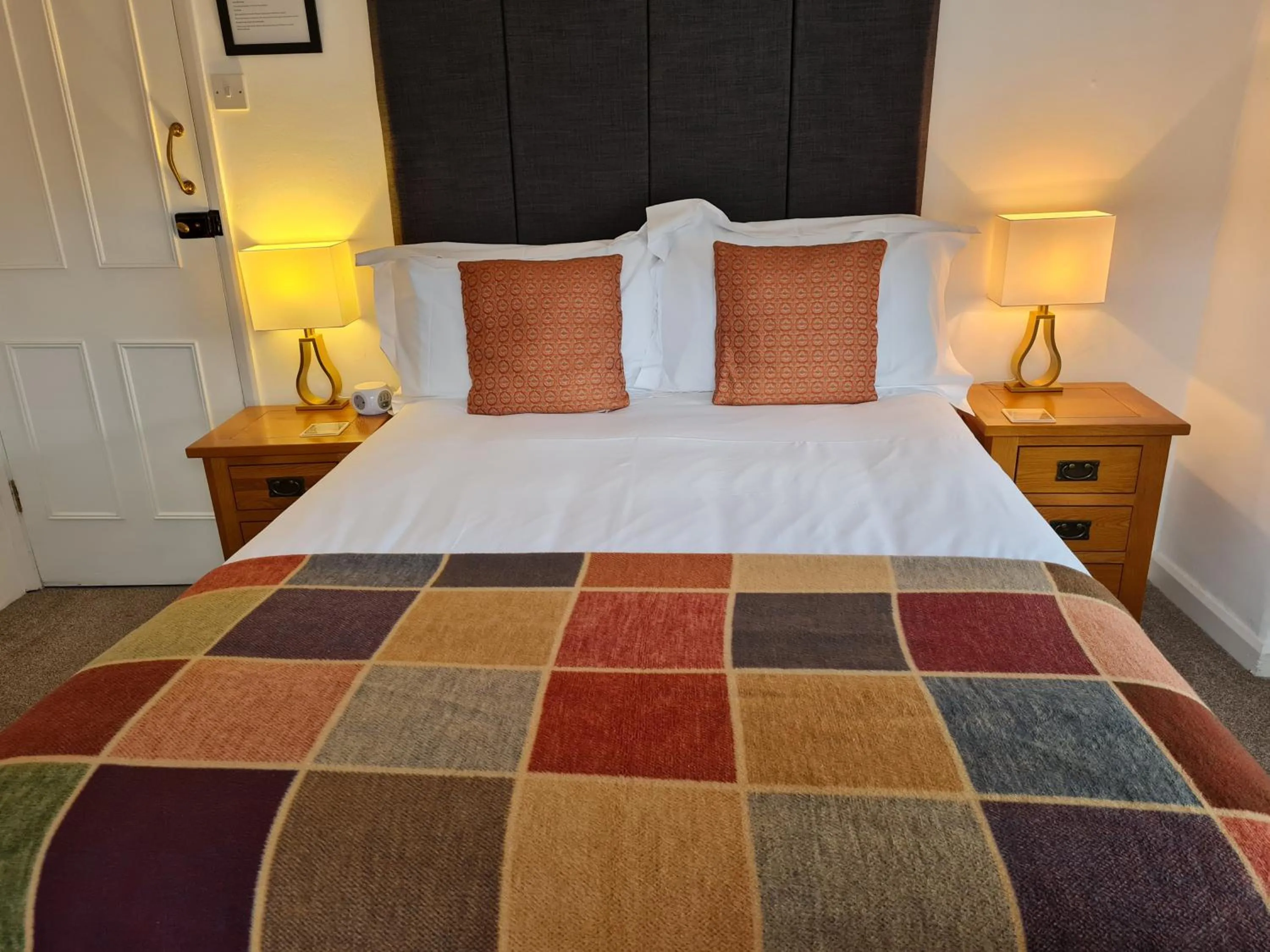 Bed in Ty Helyg Guest House