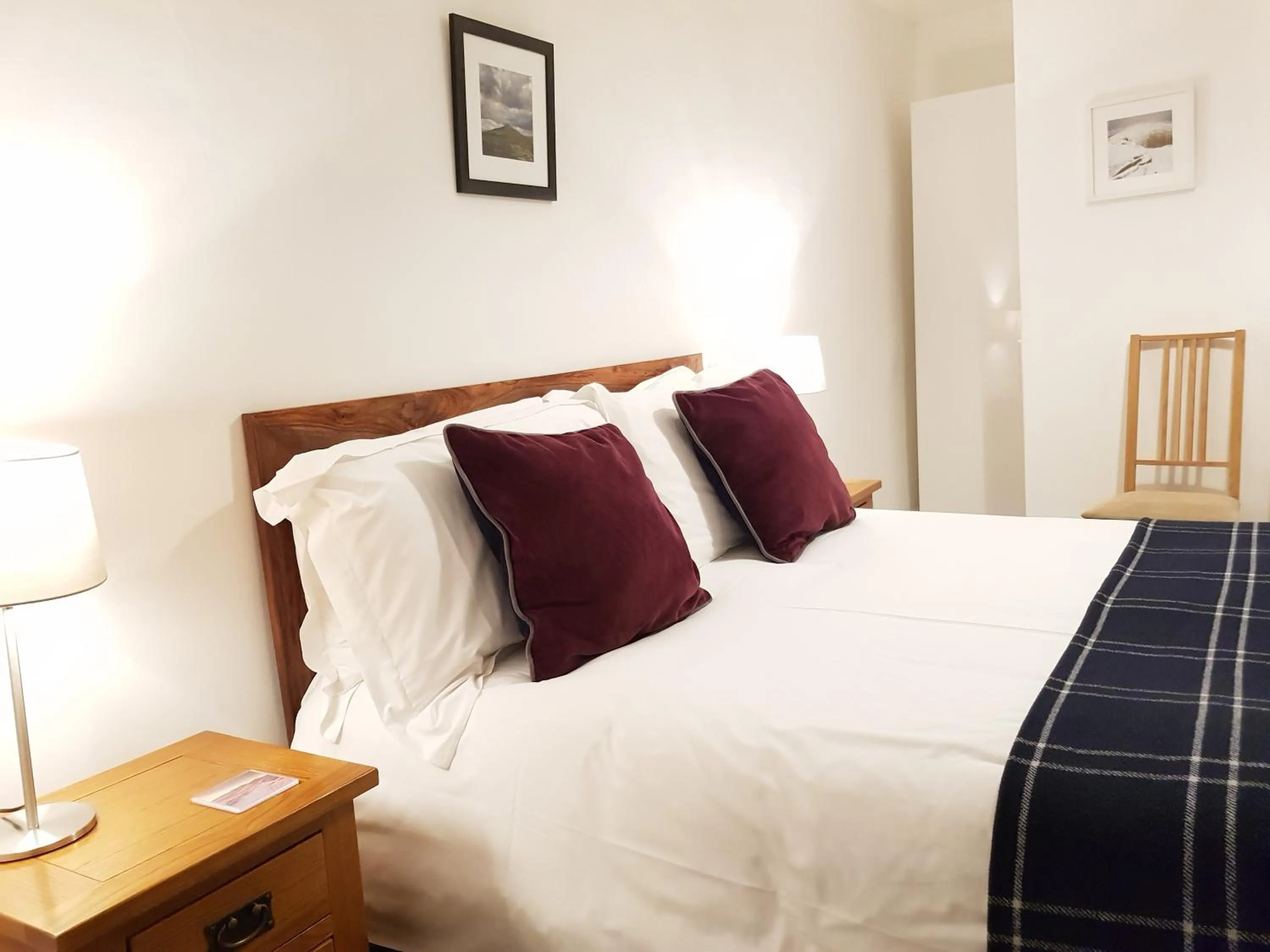 Bed in Ty Helyg Guest House