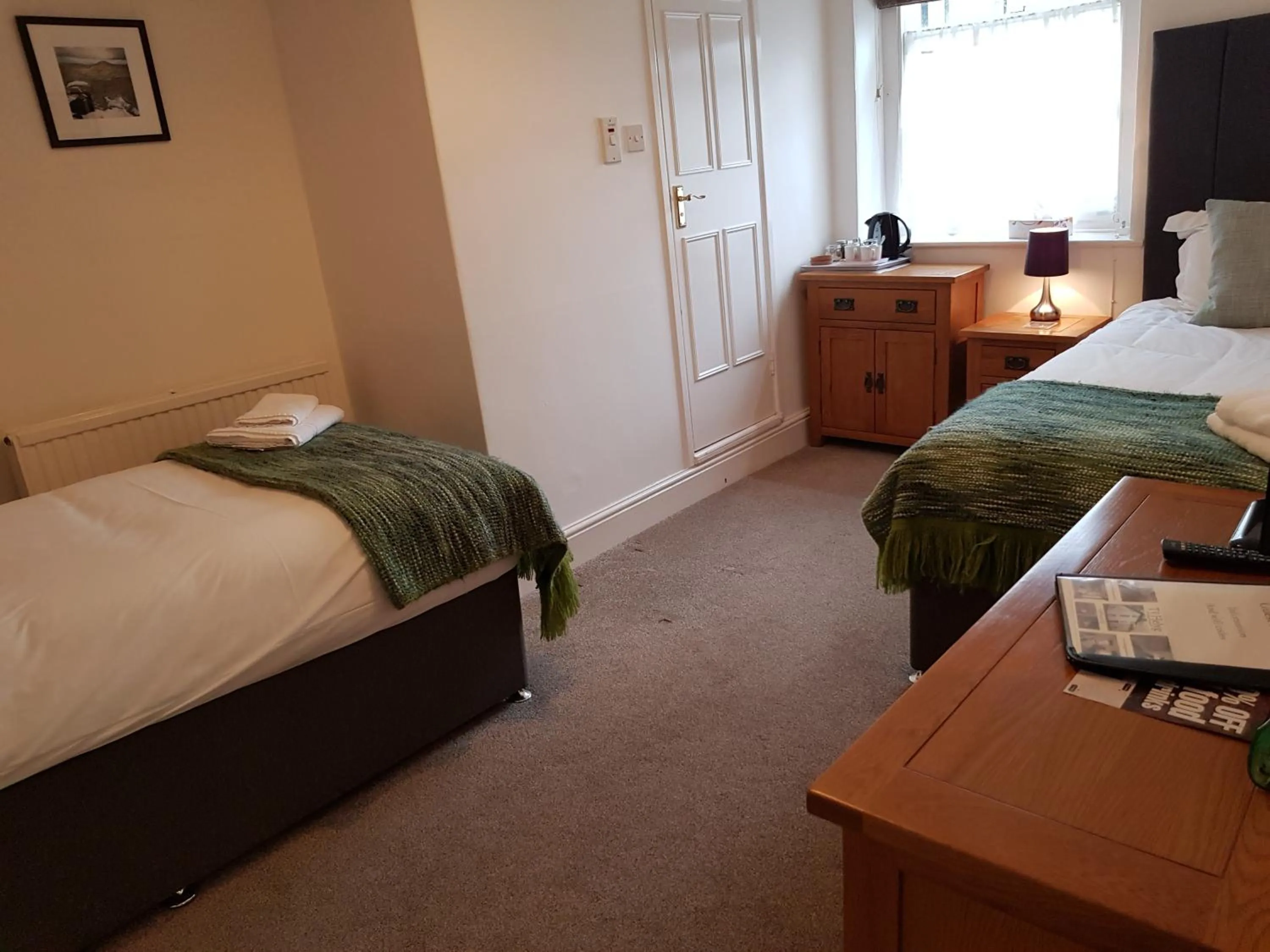 Bed in Ty Helyg Guest House