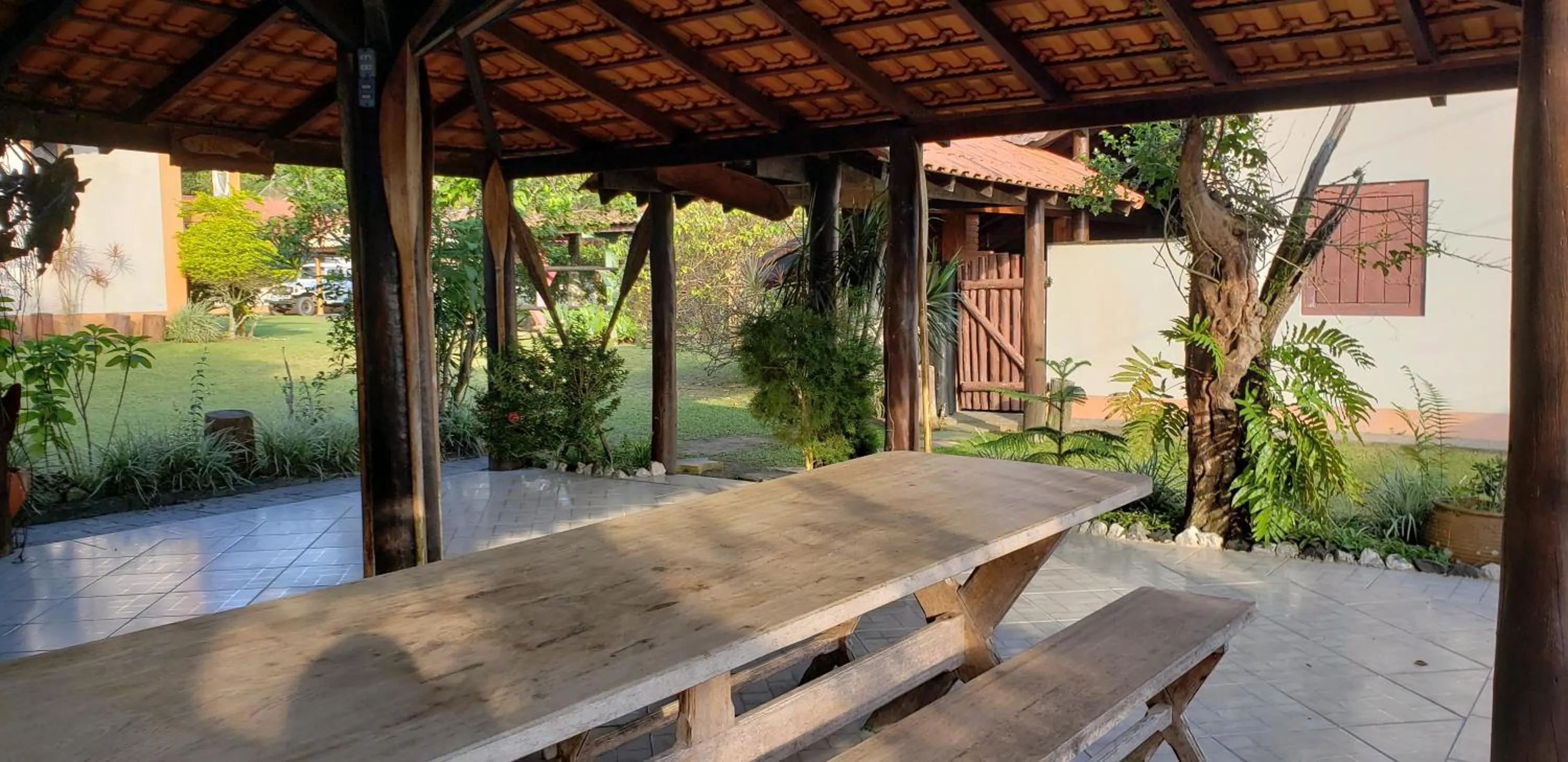 Patio in Pousada Atelier Aly da Costa