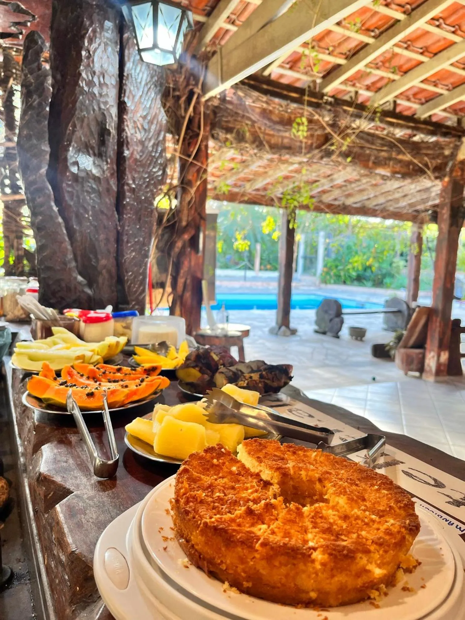 Food and drinks in Pousada Atelier Aly da Costa