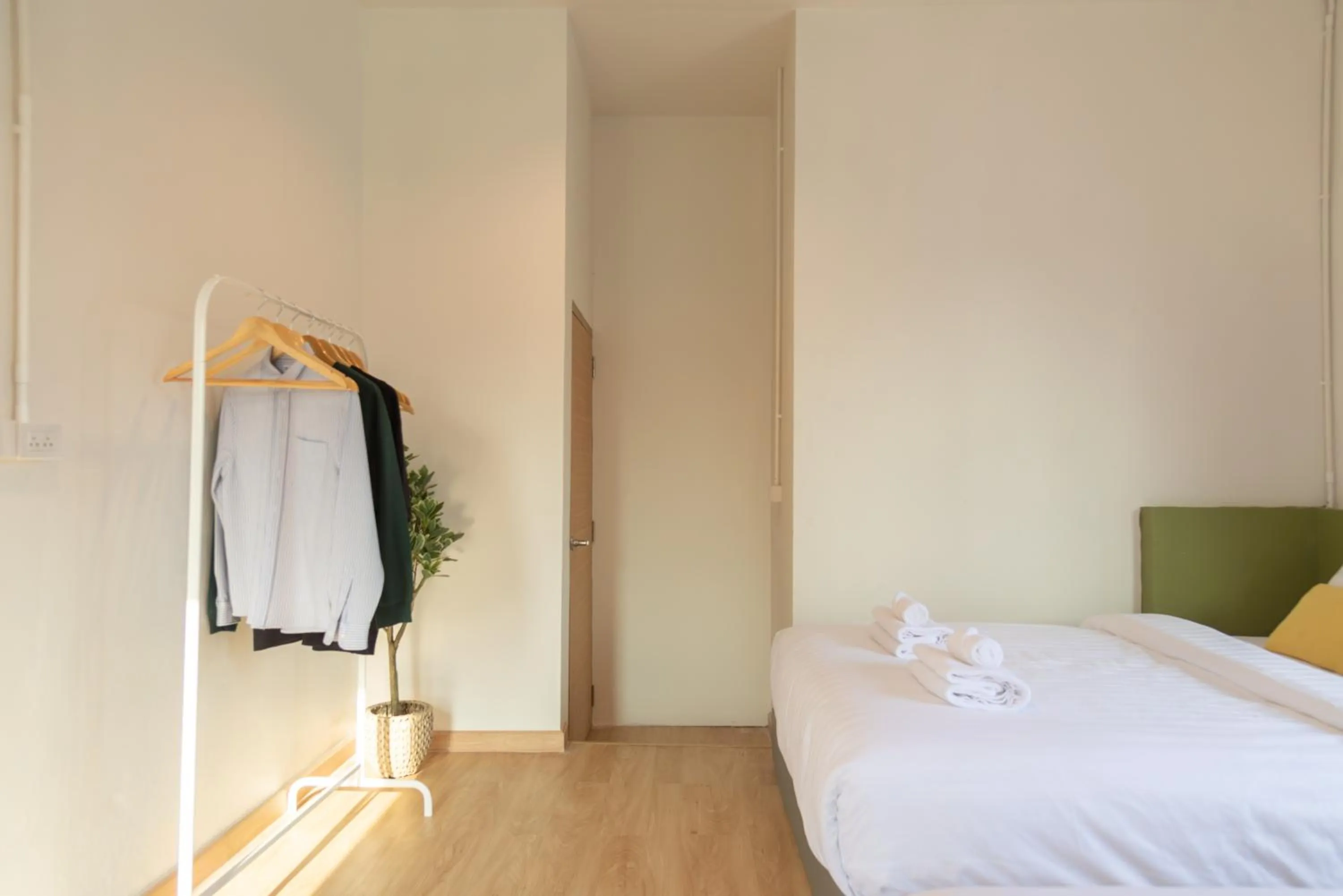 Bed in Samyan Story Boutique Hotel