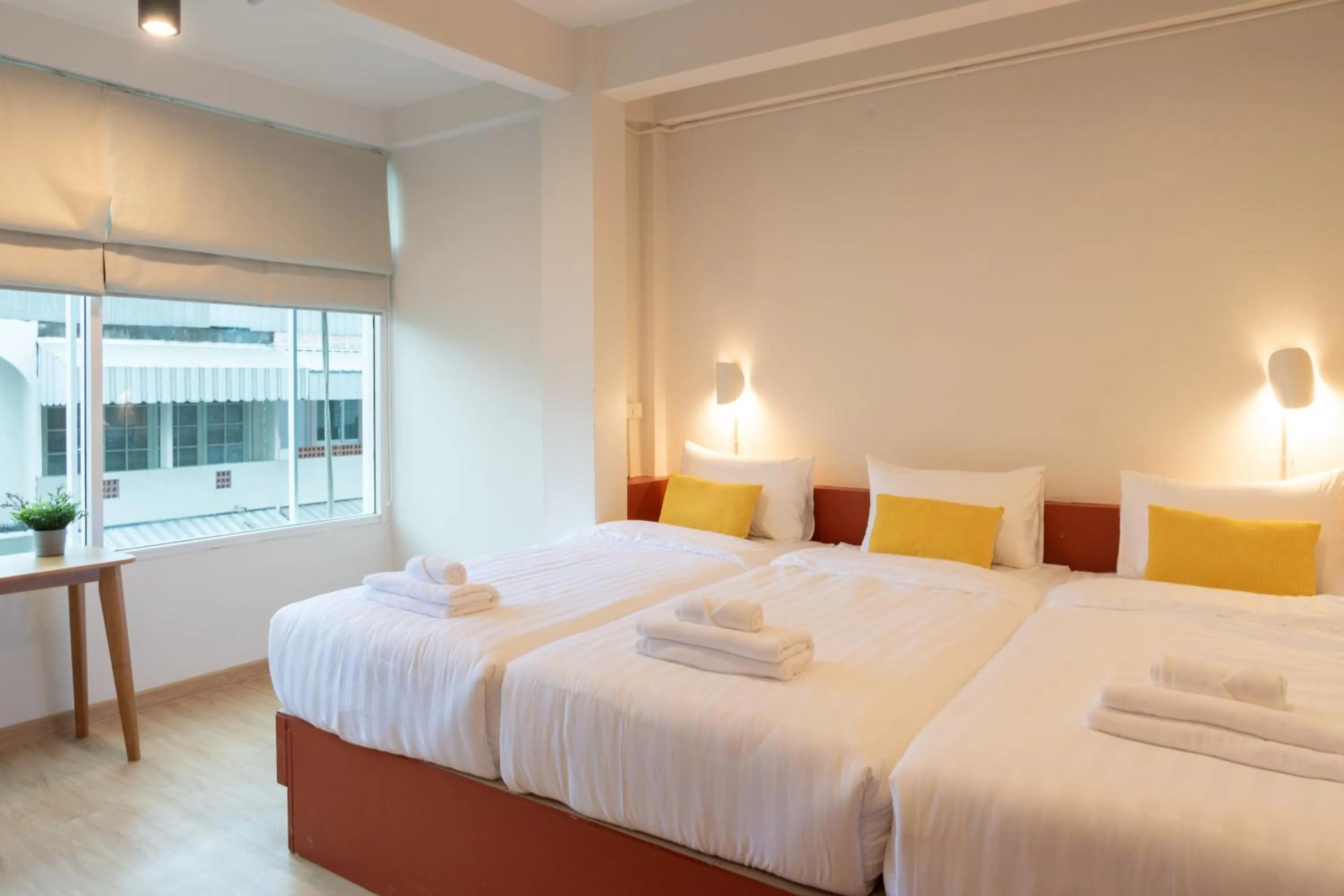 Bed in Samyan Story Boutique Hotel