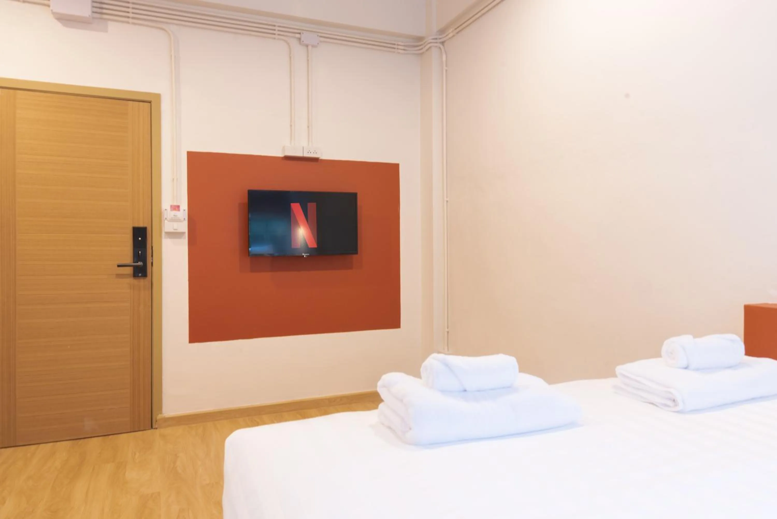 Bed in Samyan Story Boutique Hotel