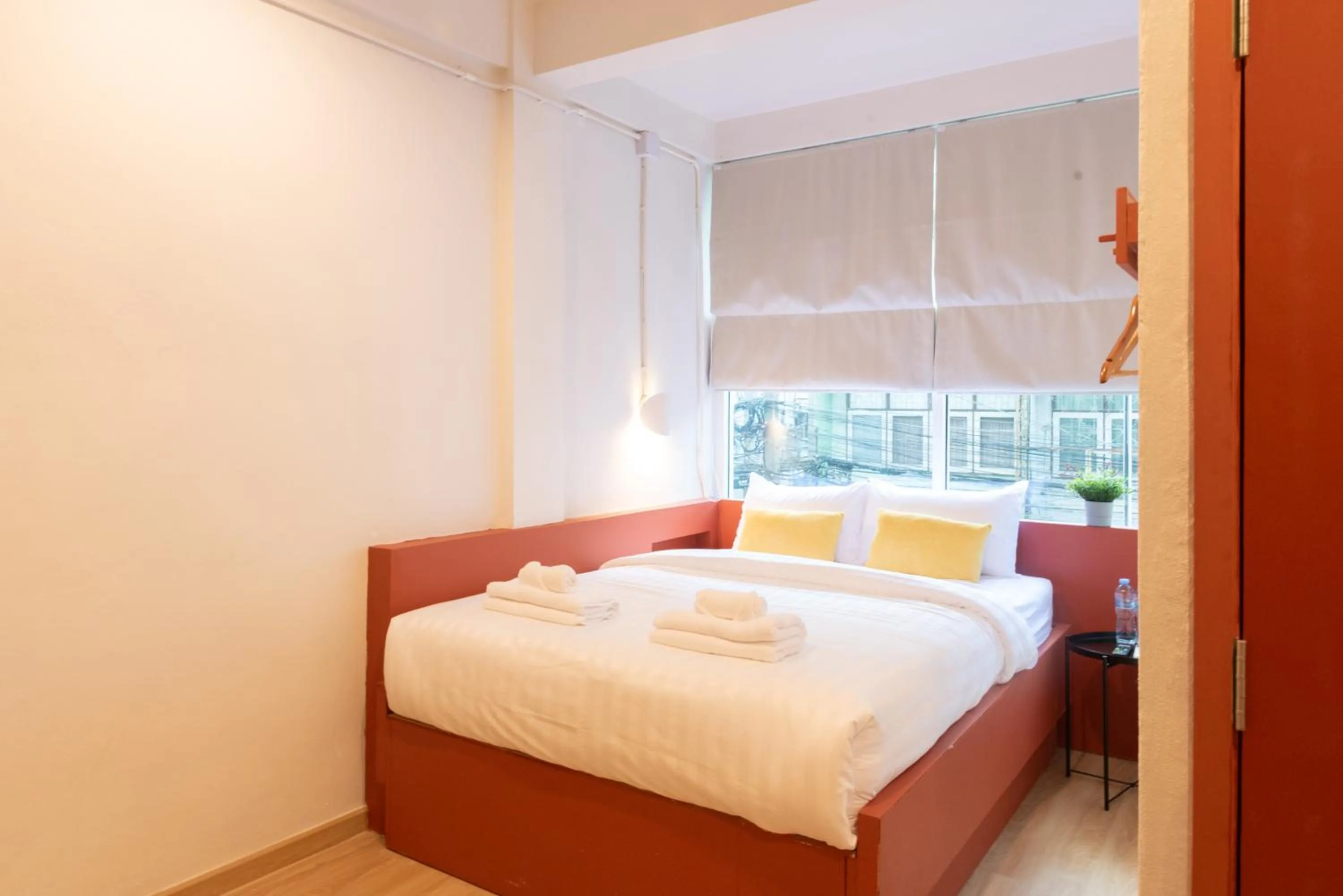 Bed in Samyan Story Boutique Hotel