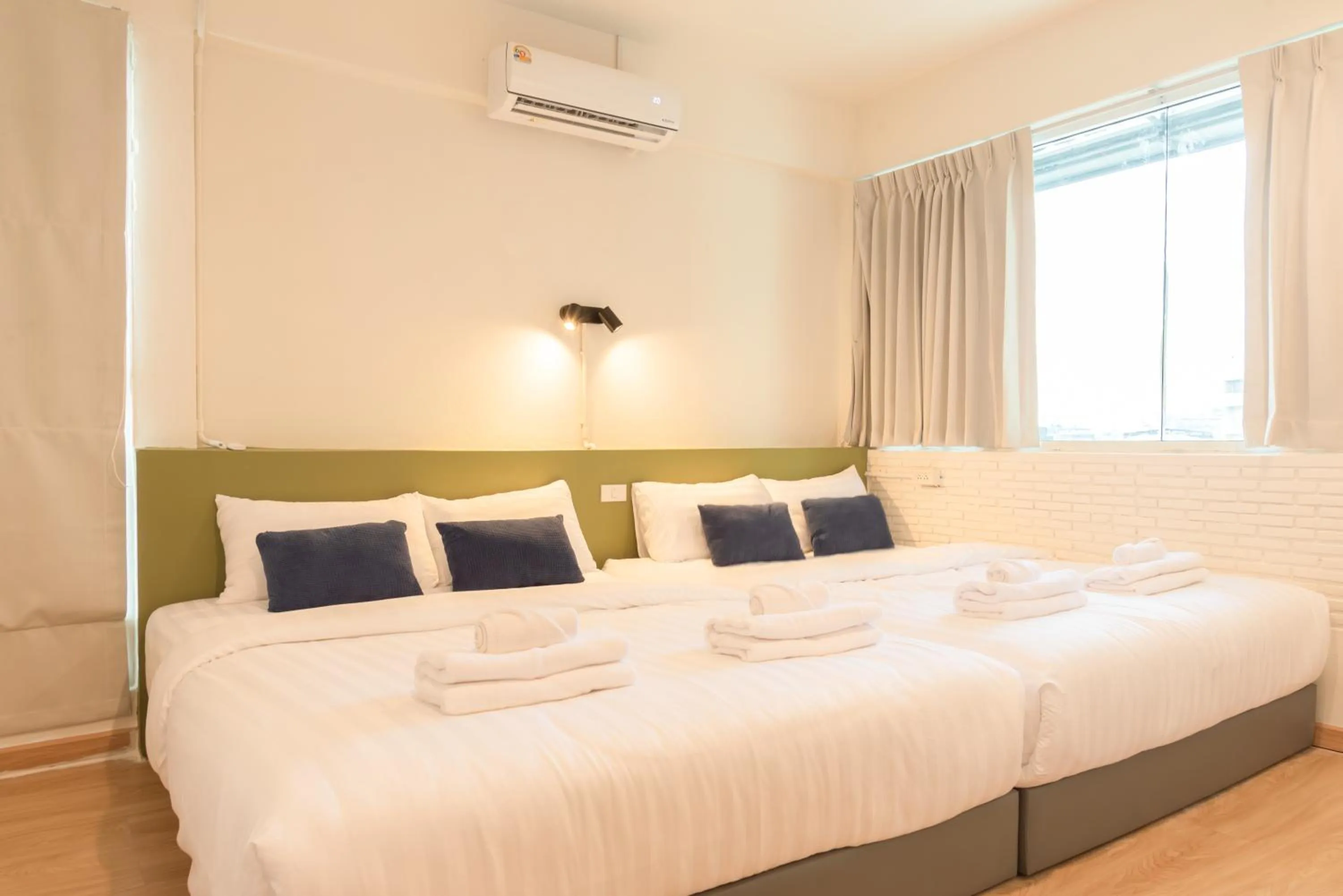 Bed in Samyan Story Boutique Hotel