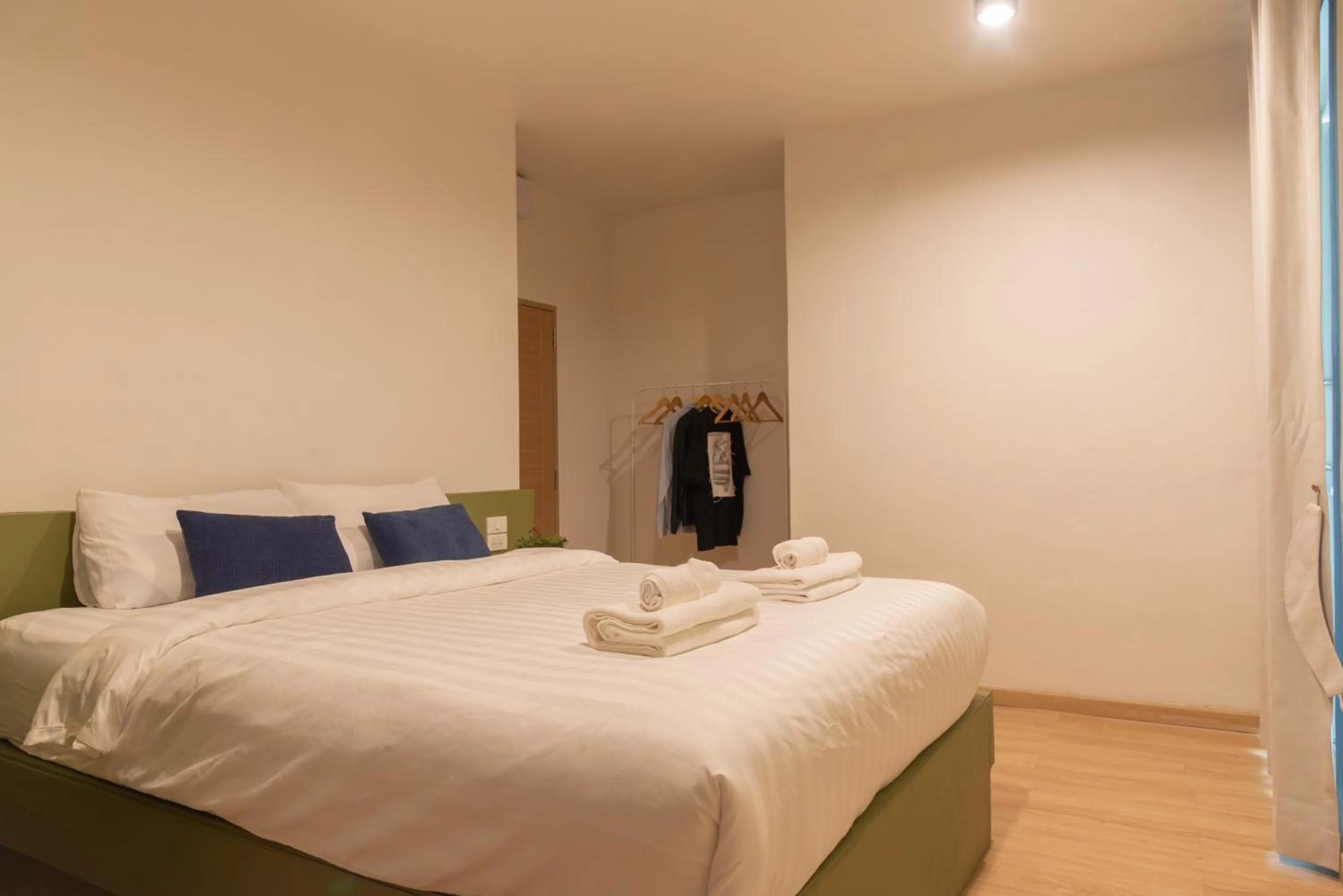 Bed in Samyan Story Boutique Hotel