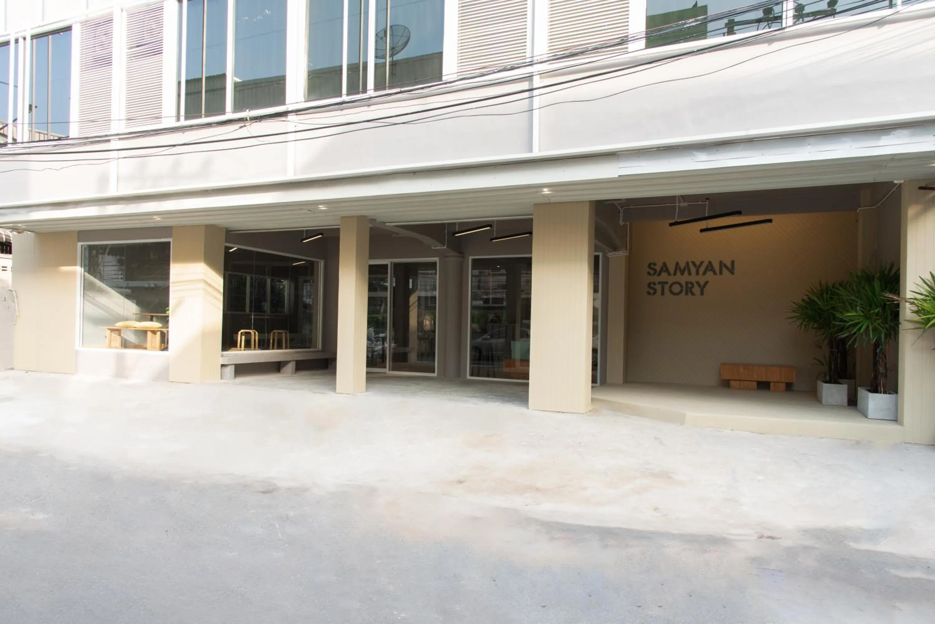 Property building in Samyan Story Boutique Hotel