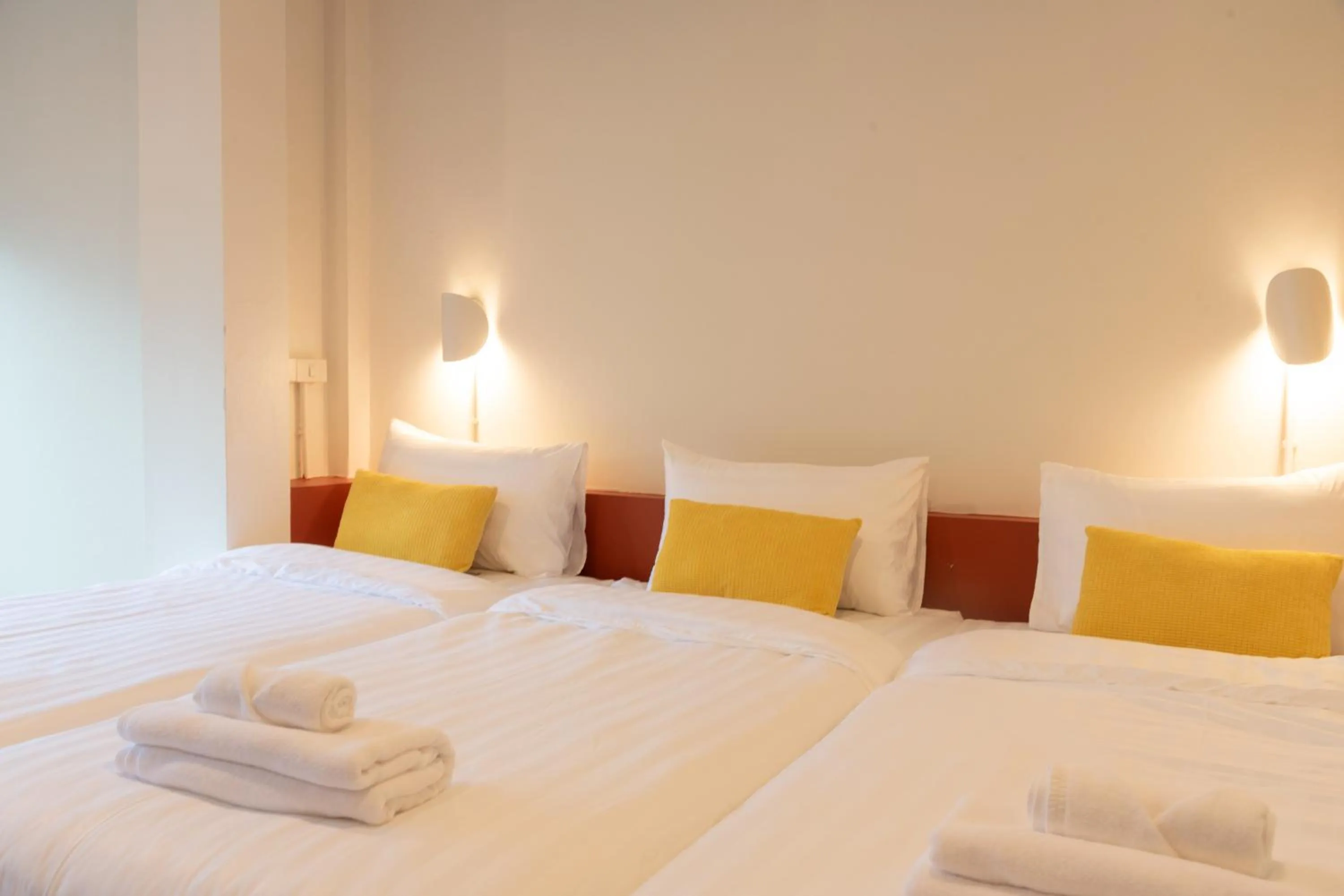 Bed in Samyan Story Boutique Hotel