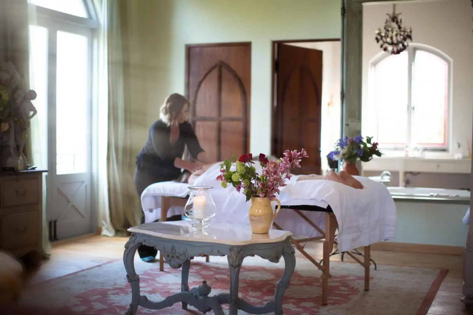 Deluxe Double Room with Balcony and Sea View in The French Country House, Tauranga Deluxe Double Room with Balcony and Sea View in The French Country House, Tauranga