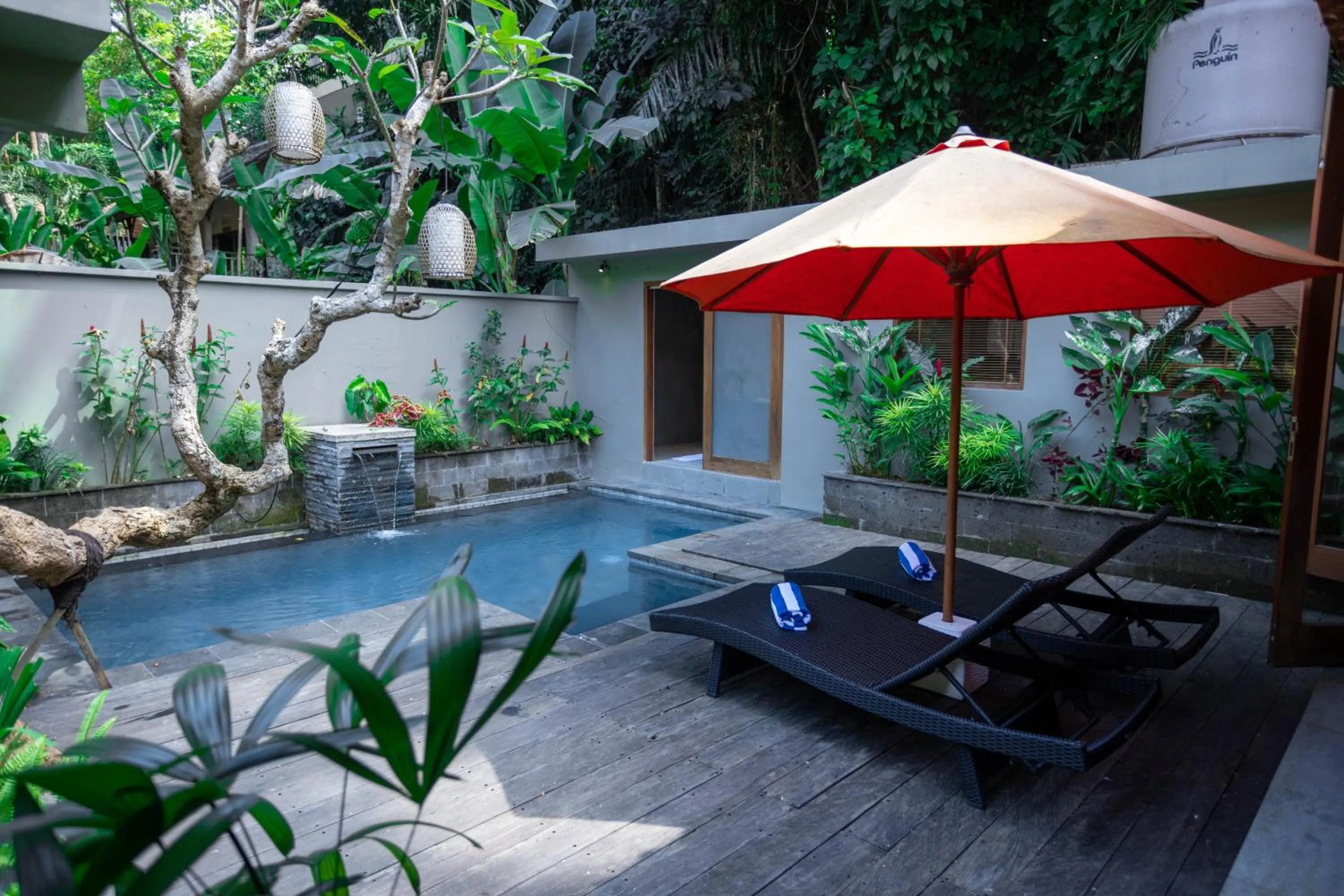 Garden view in Puri Payogan Villa