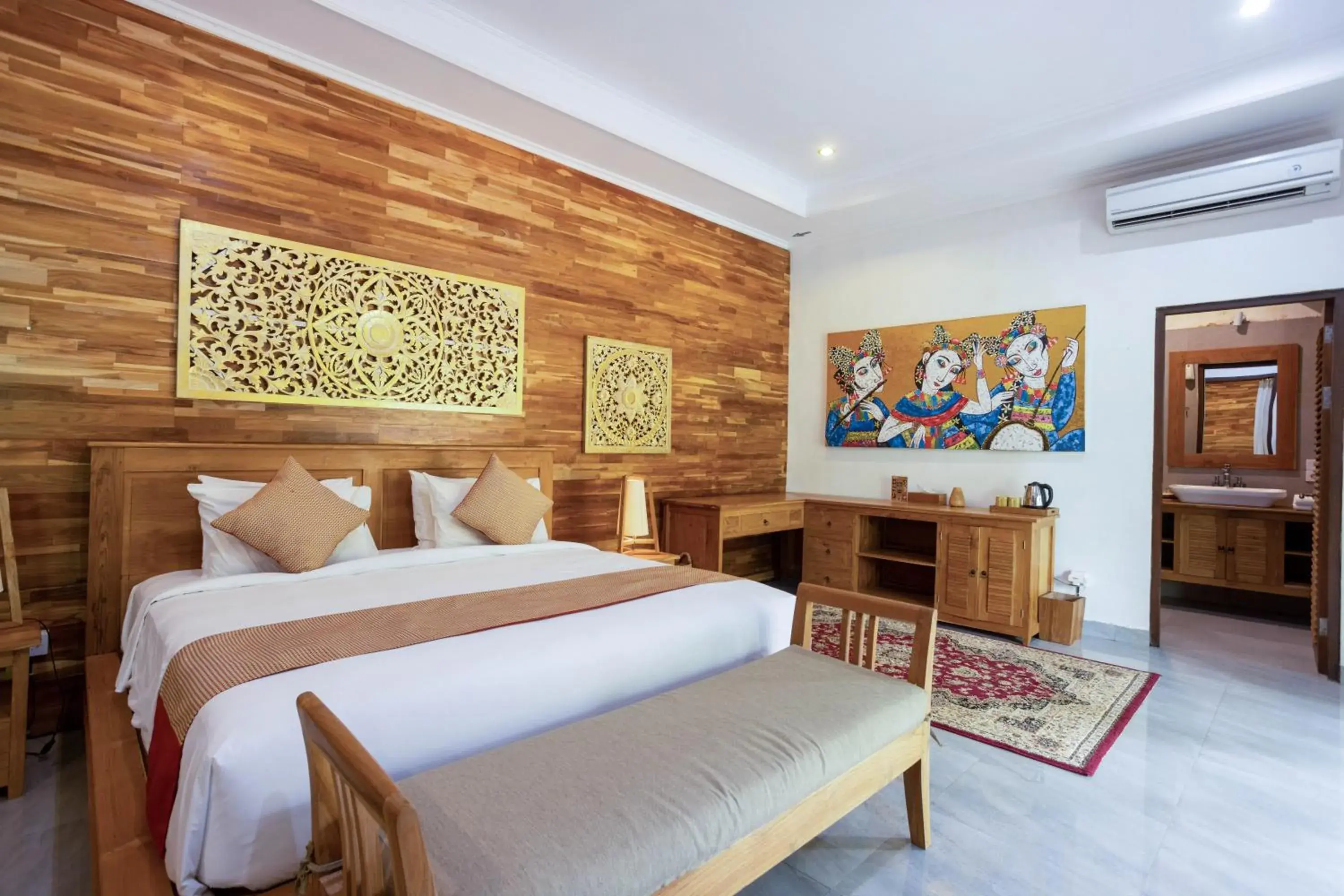 Bedroom, Bed in Puri Payogan Villa Bedroom, Bed in Puri Payogan Villa