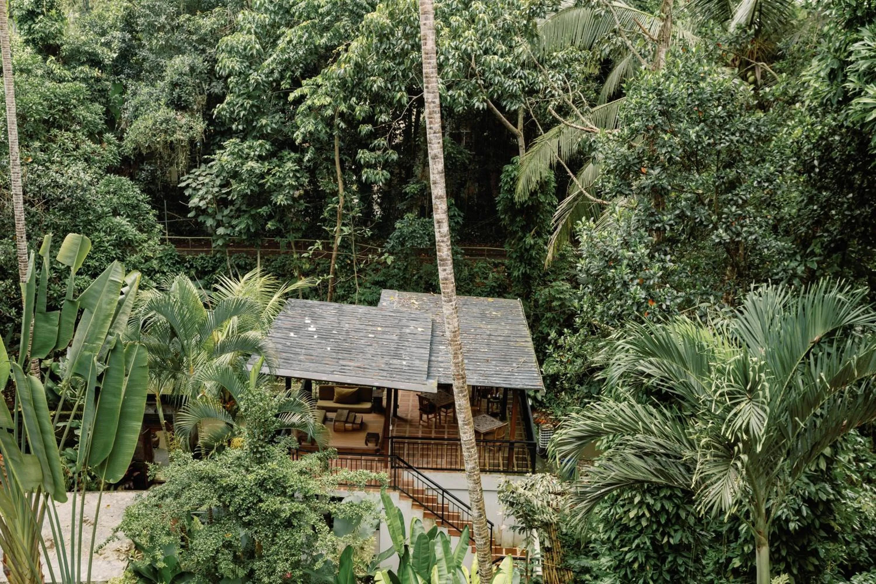 Garden view in Puri Payogan Villa