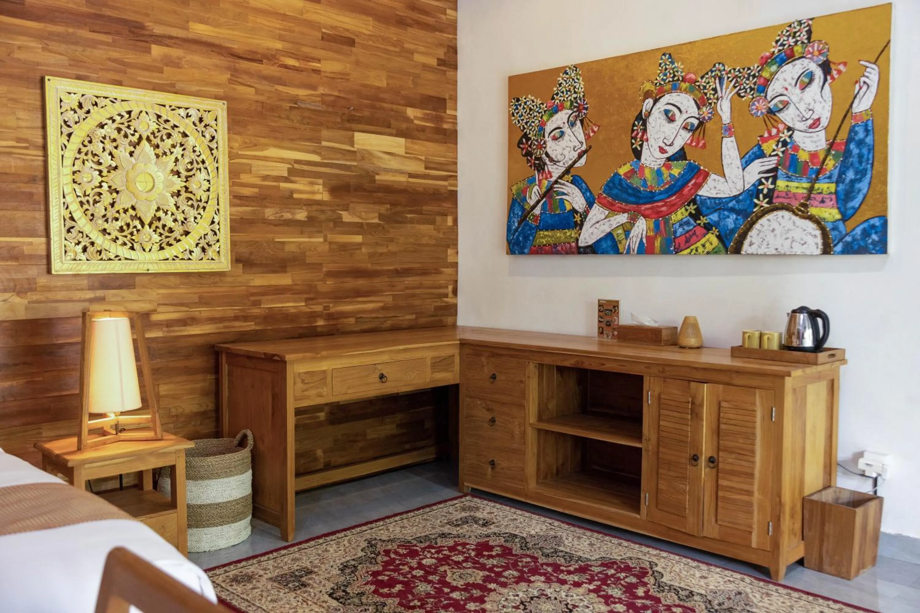 Decorative detail in Puri Payogan Villa