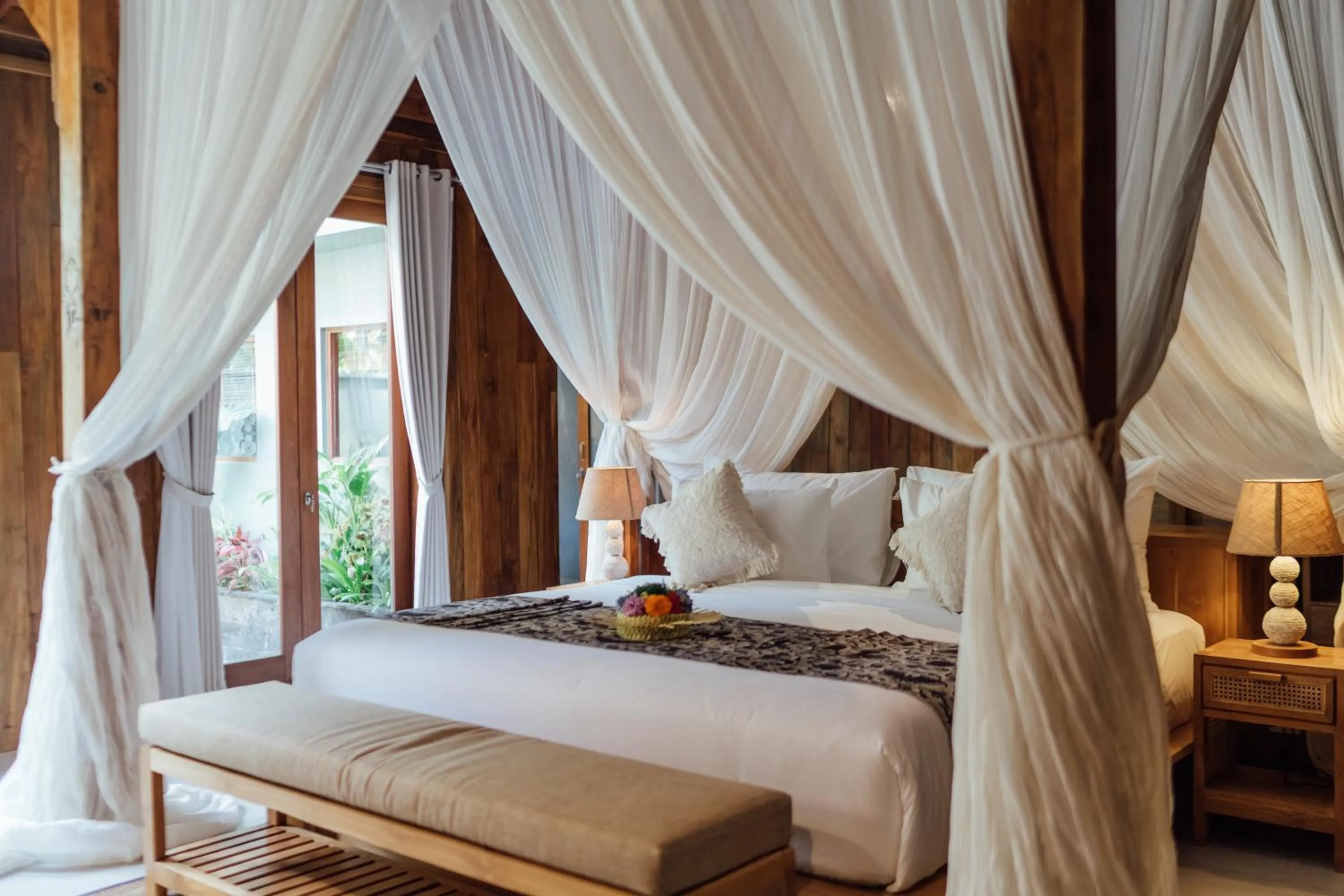 Bedroom, Bed in Puri Payogan Villa