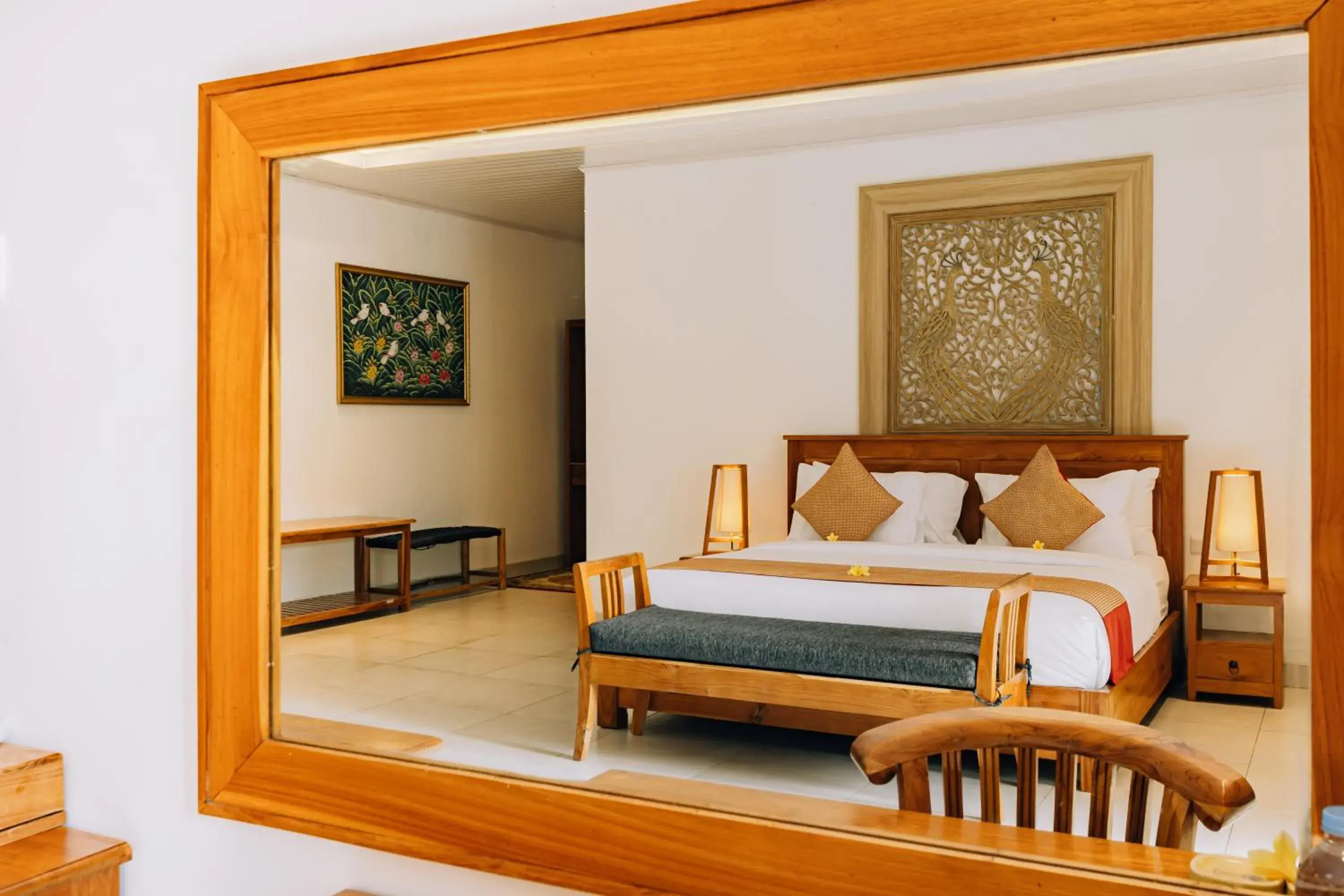 View (from property/room), Bed in Puri Payogan Villa View (from property/room), Bed in Puri Payogan Villa