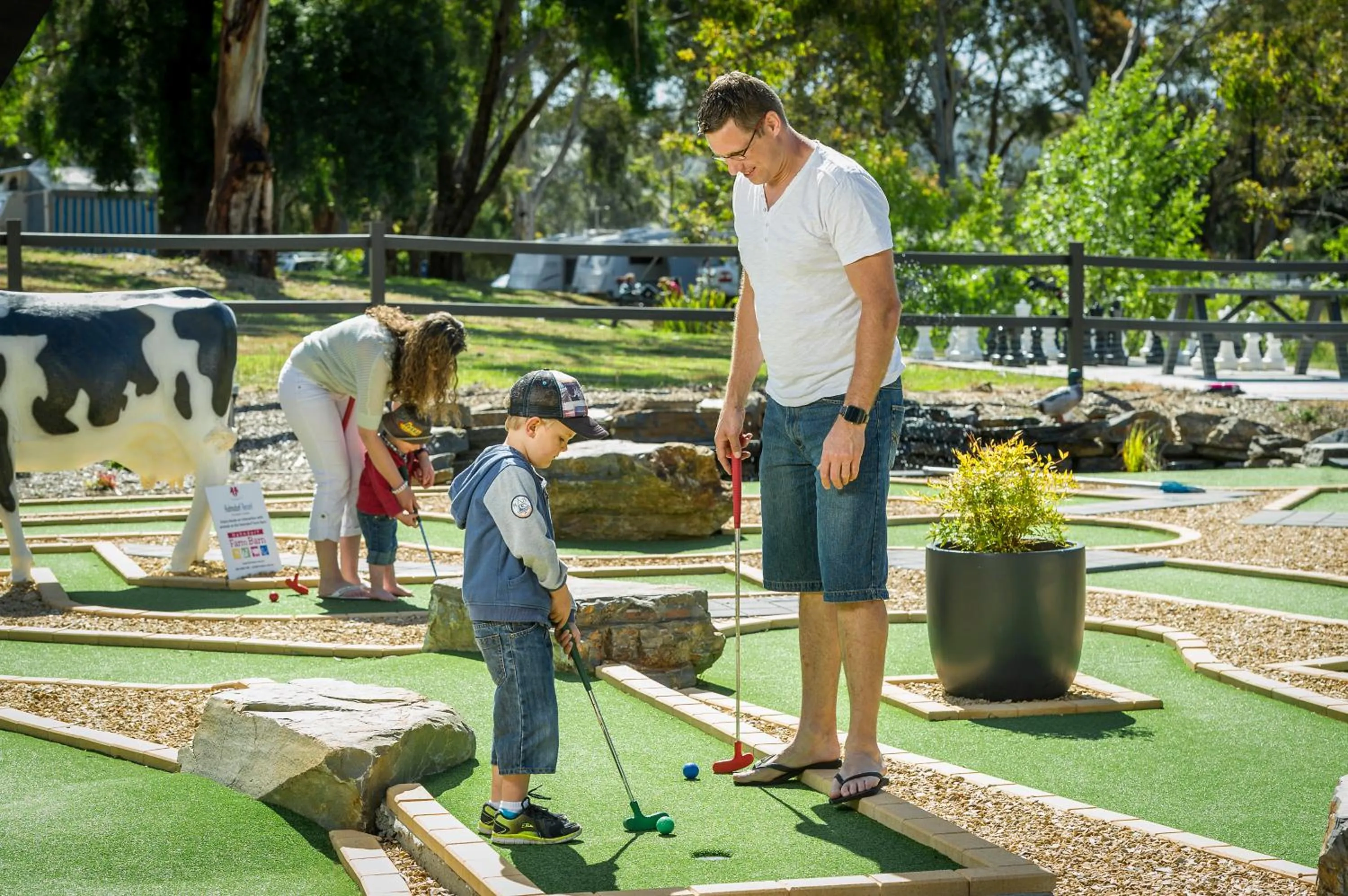 Minigolf in Discovery Parks - Hahndorf
