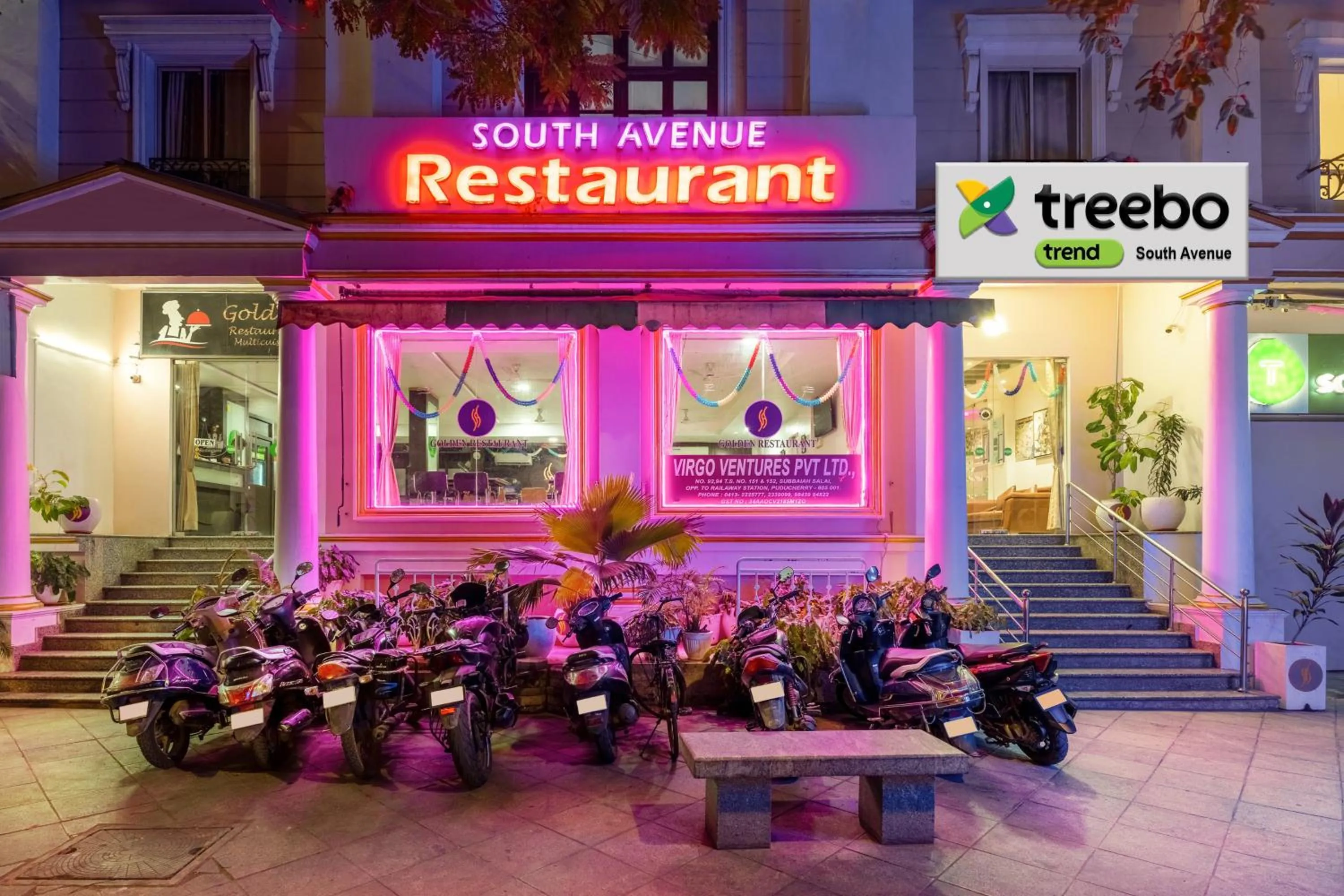 Facade/entrance in Treebo South Avenue, 700 Mts From Promenade Beach