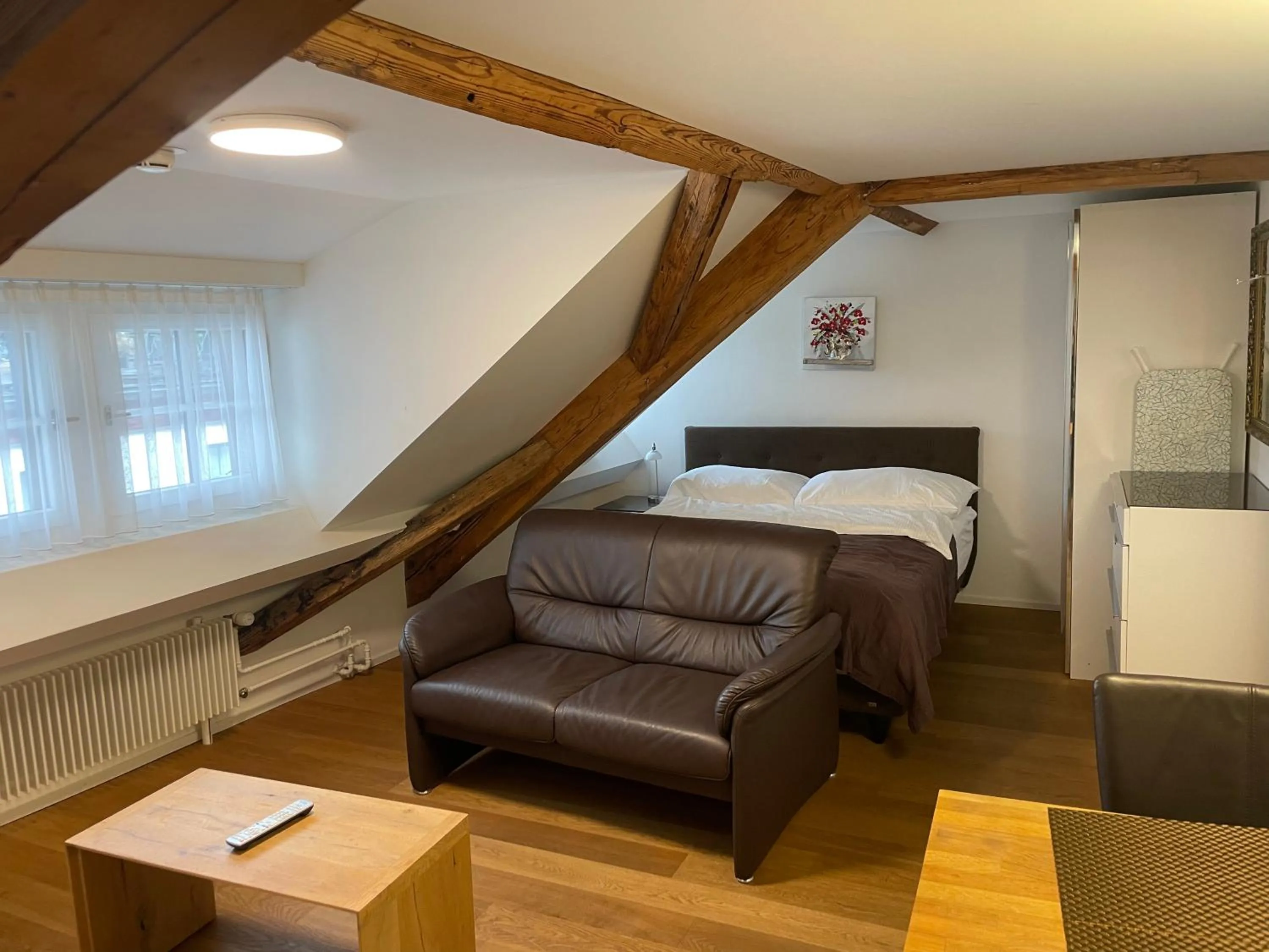 Bed in Splendid Apartments Zürich City