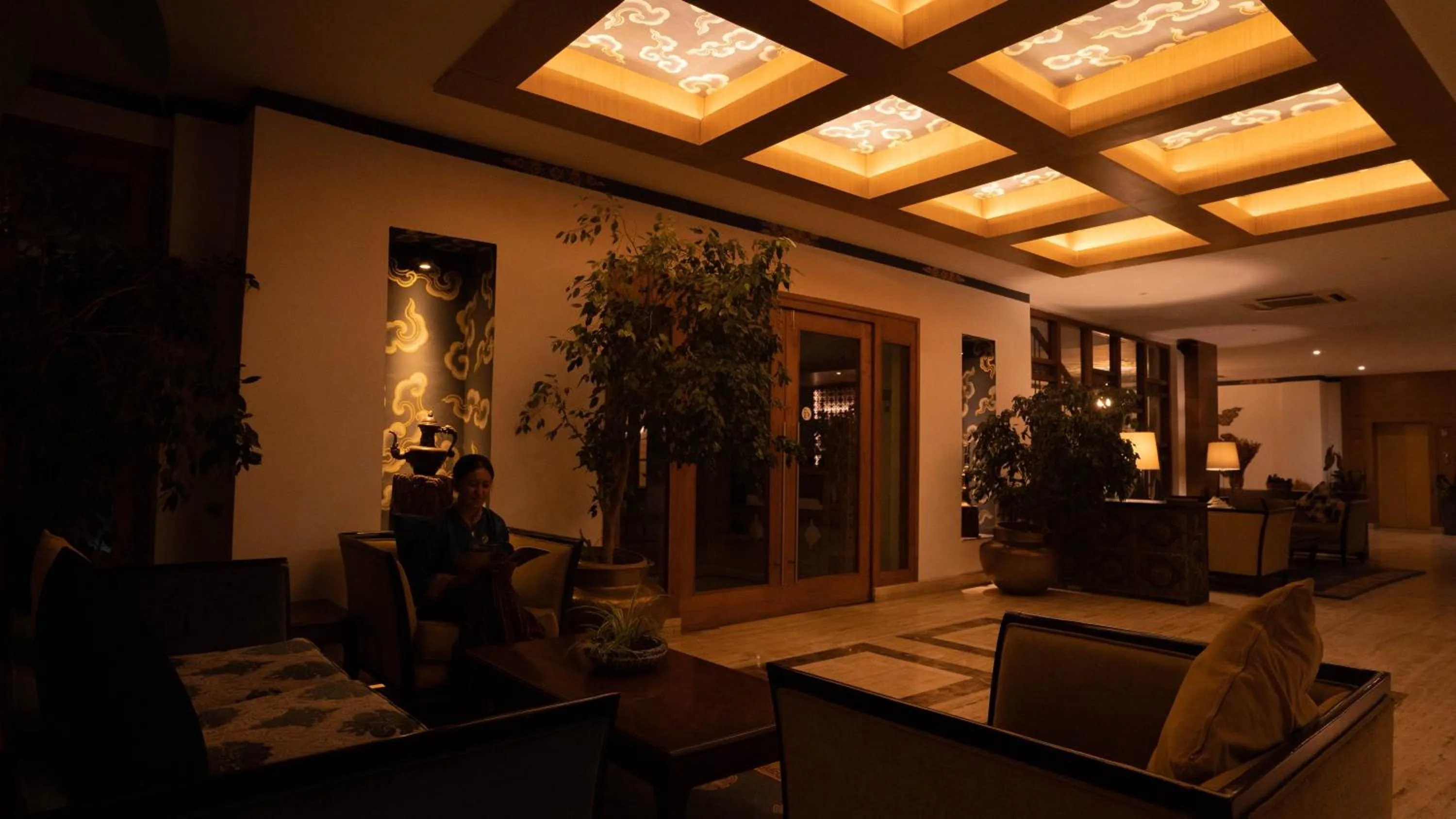 Seating area in Hotel Osel