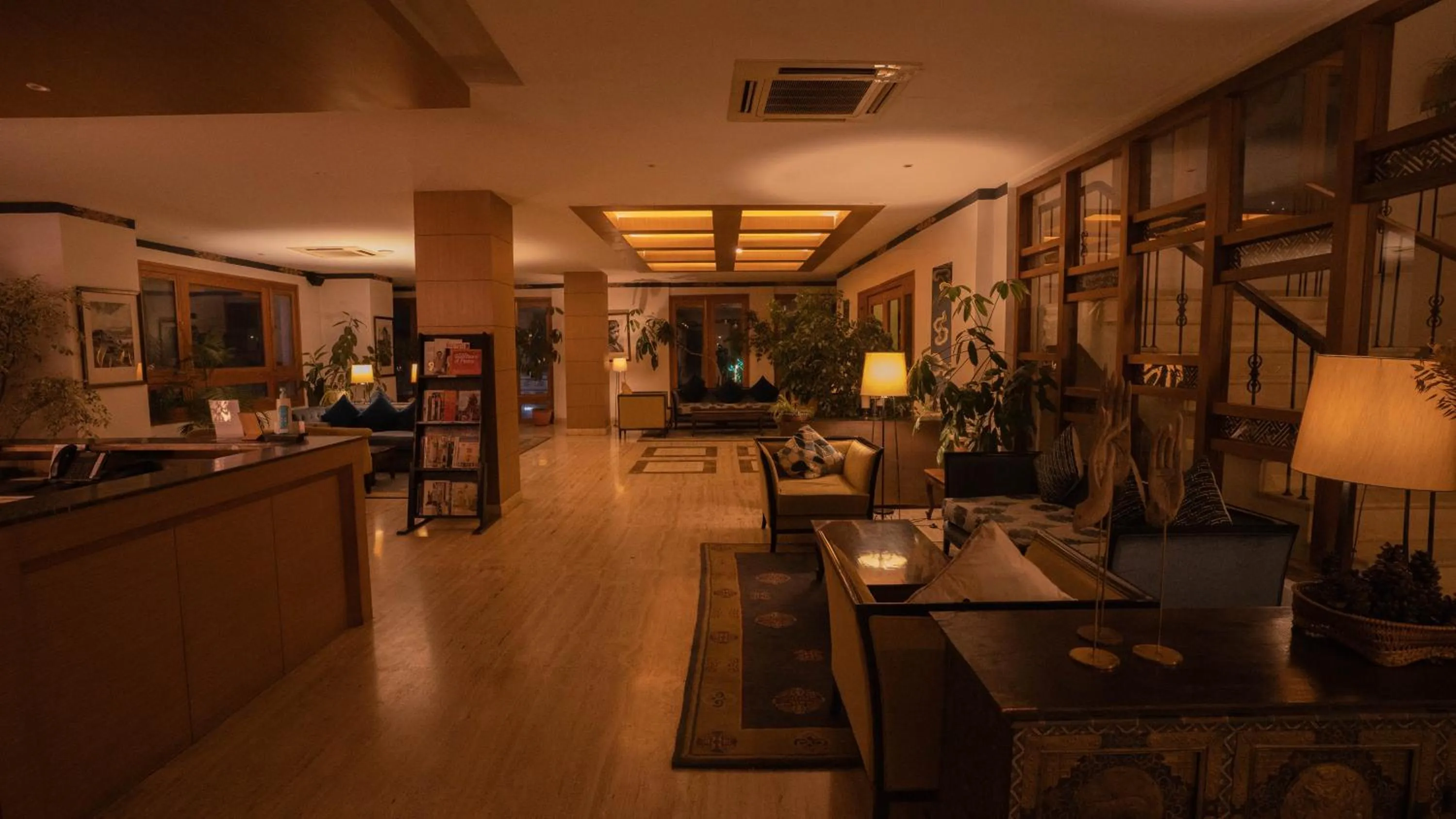 Seating area in Hotel Osel