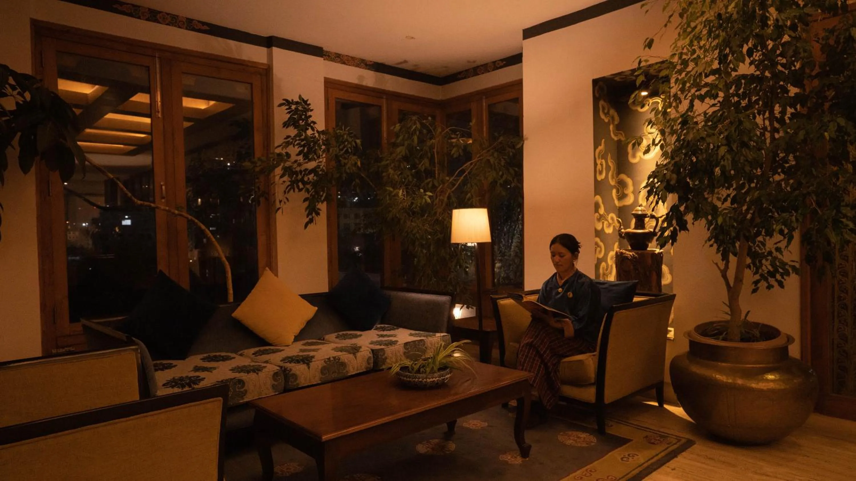 Seating area in Hotel Osel