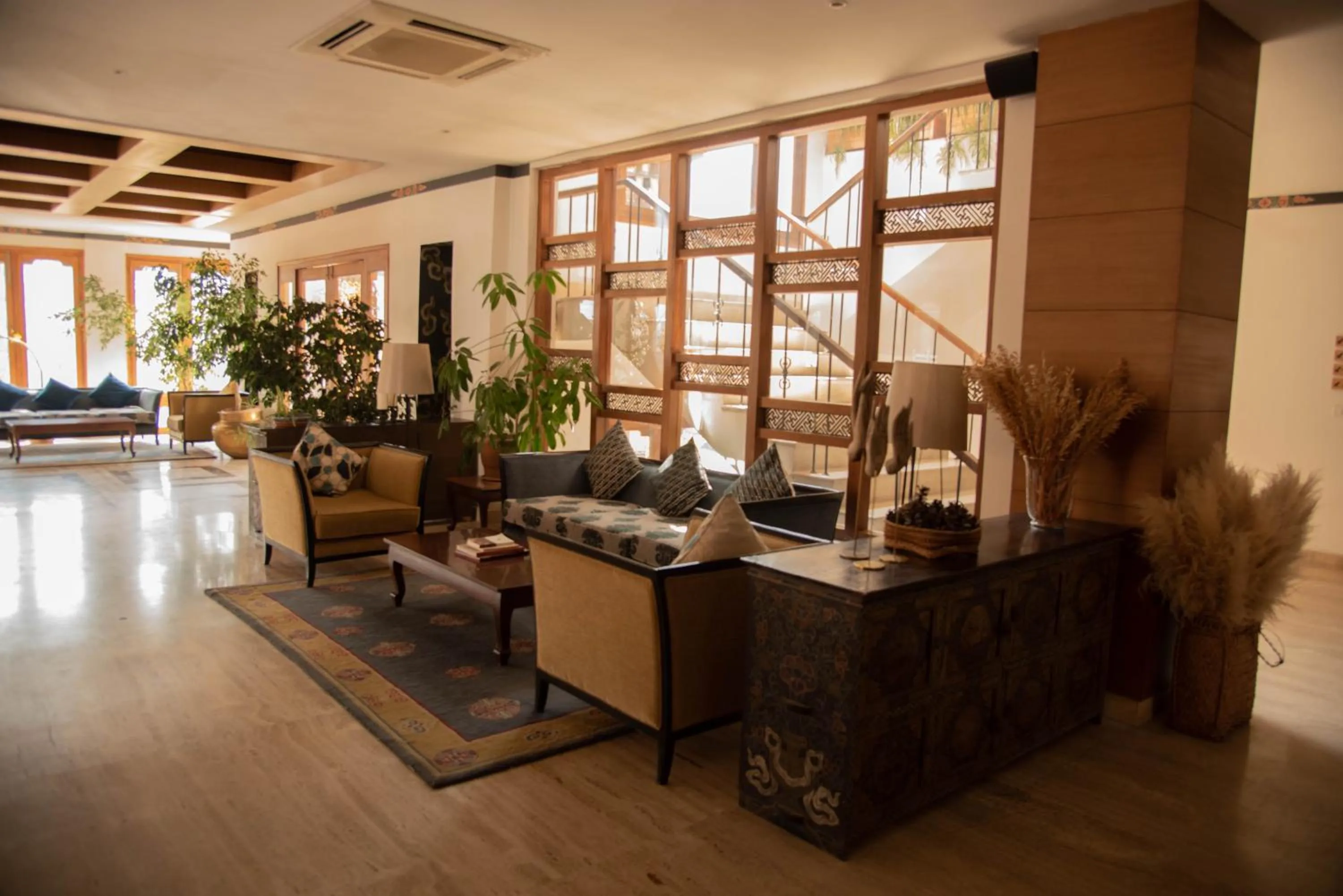 Seating area in Hotel Osel