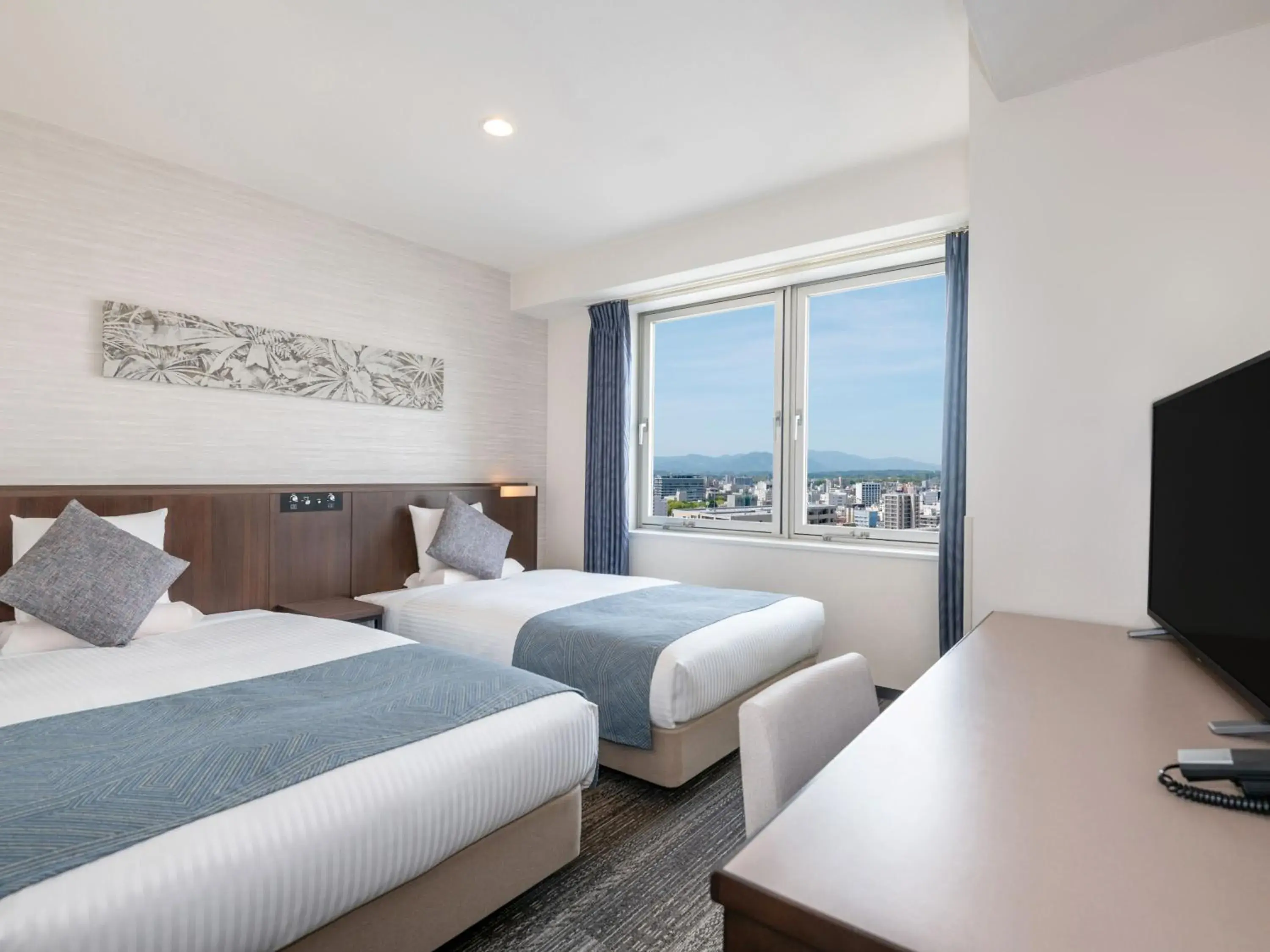 Standard Twin (Nonsmoking) in ART HOTEL Miyazaki Sky Tower Standard Twin (Nonsmoking) in ART HOTEL Miyazaki Sky Tower