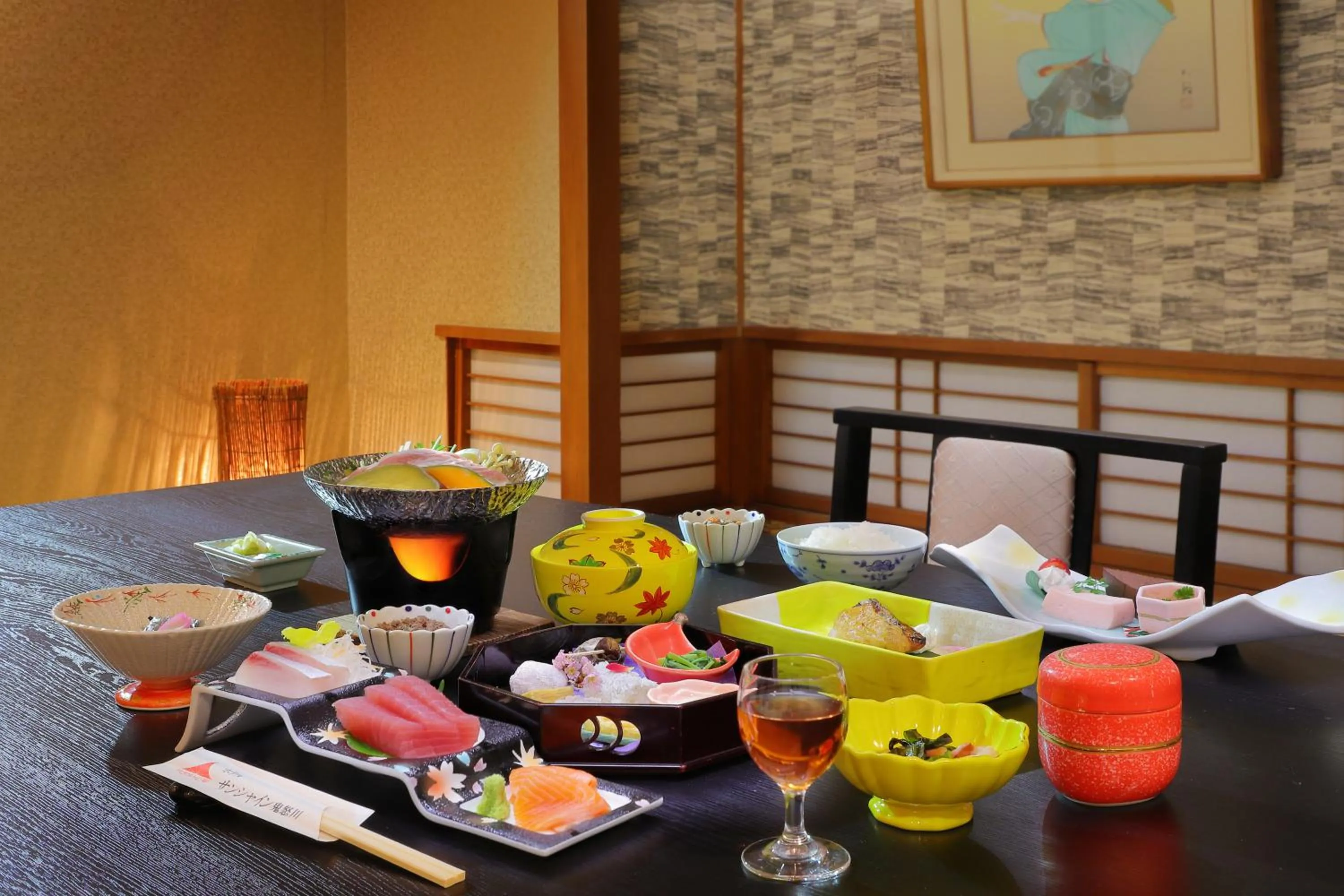 Food in Hotel Sunshine Kinugawa