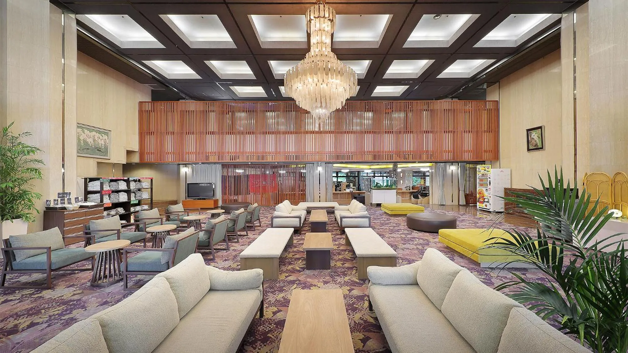 Lobby or reception in Hotel Sunshine Kinugawa