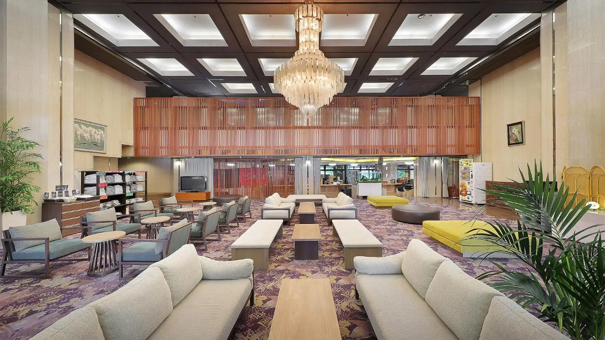 Lobby or reception in Hotel Sunshine Kinugawa Lobby or reception in Hotel Sunshine Kinugawa