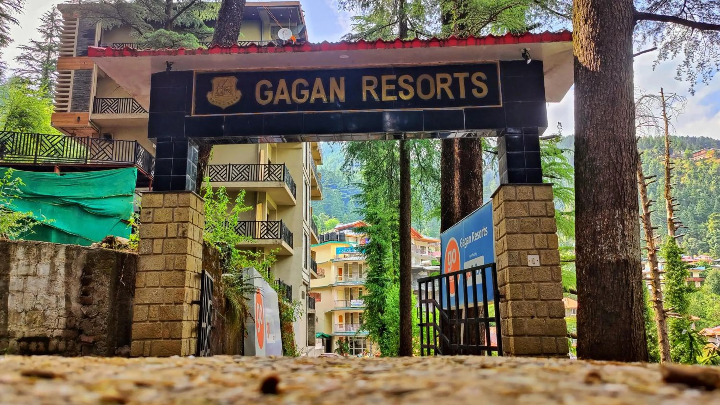 Facade/entrance in Gagan Resorts