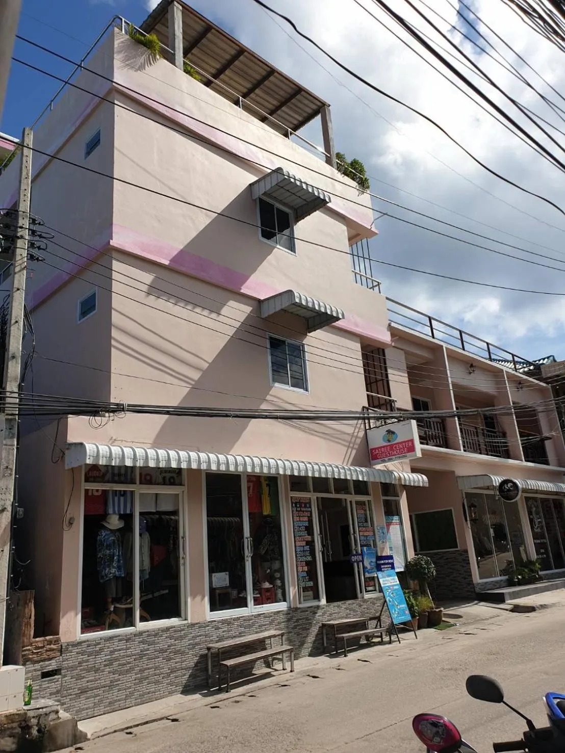 Property building in Sairee Center Guest House