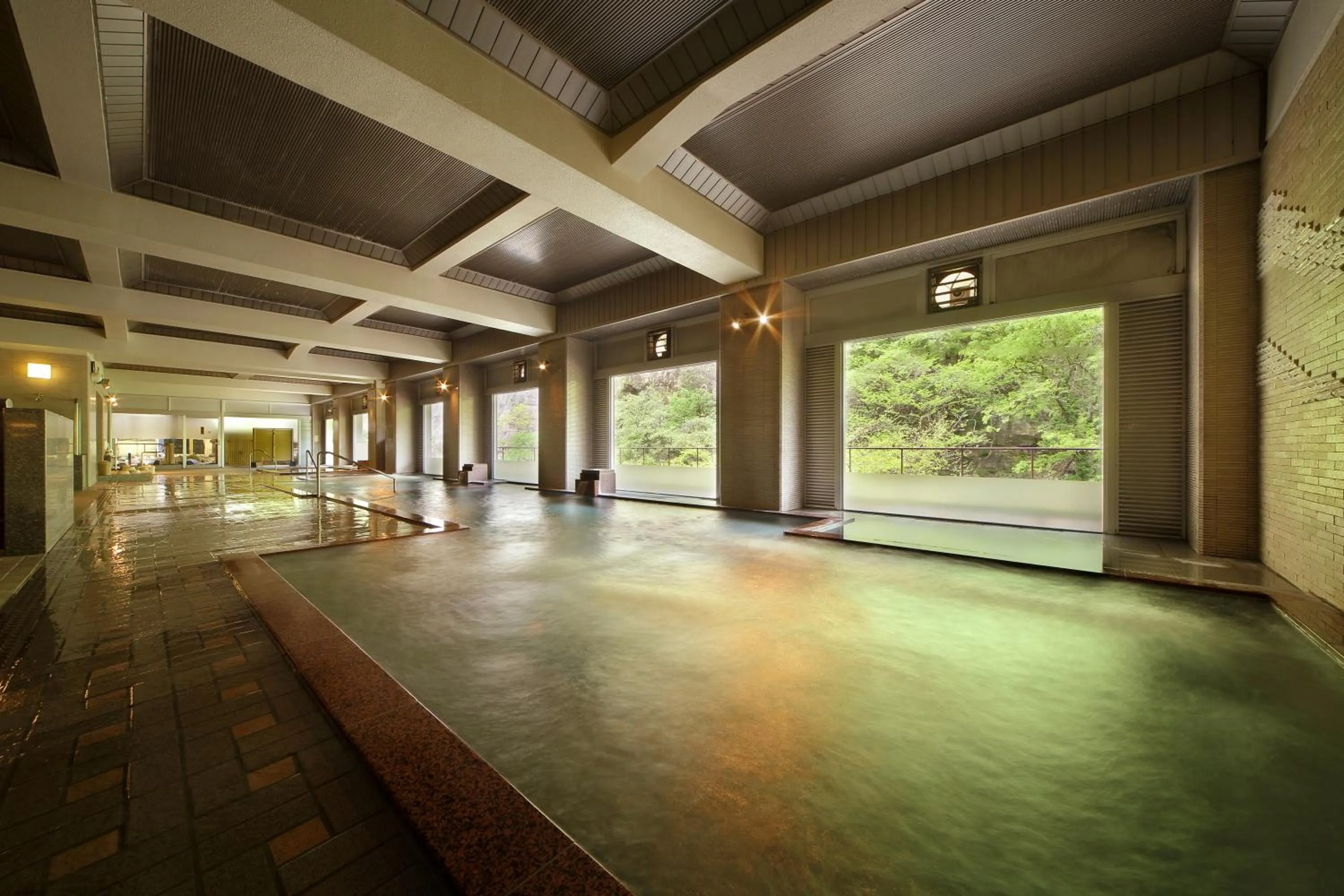 Hot Spring Bath in Yoshikawaya