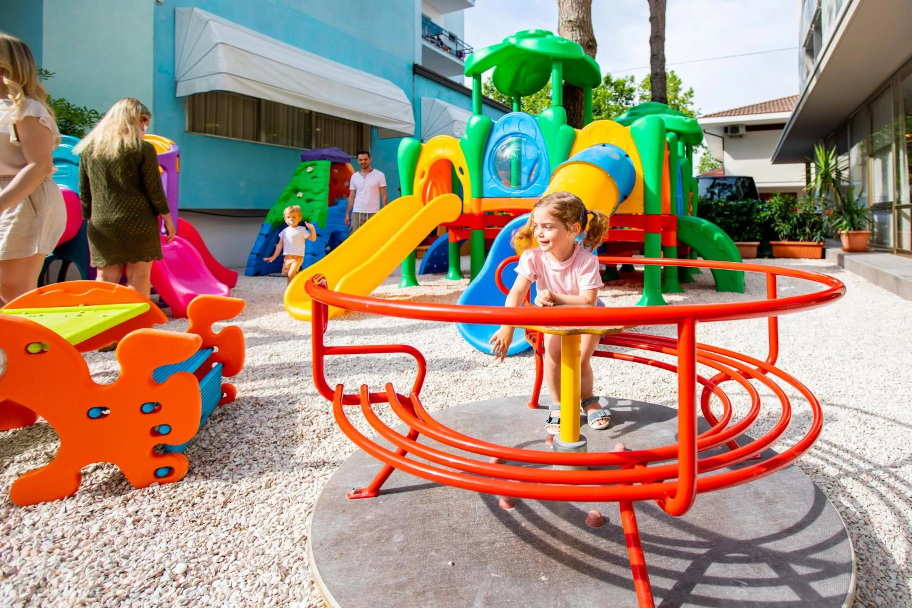 Children play ground in Hotel Stacchini