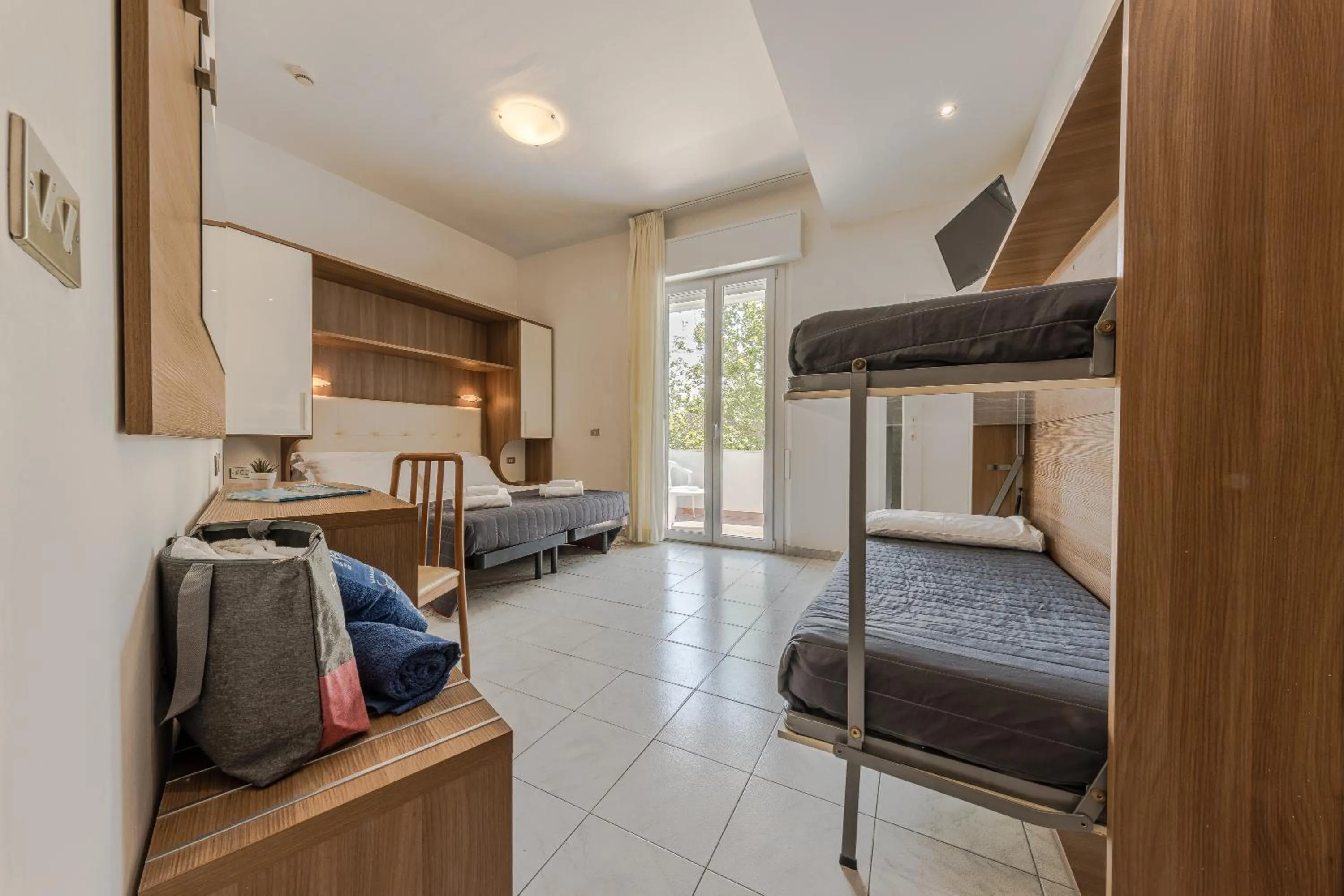 Bedroom, Bed in Hotel Stacchini