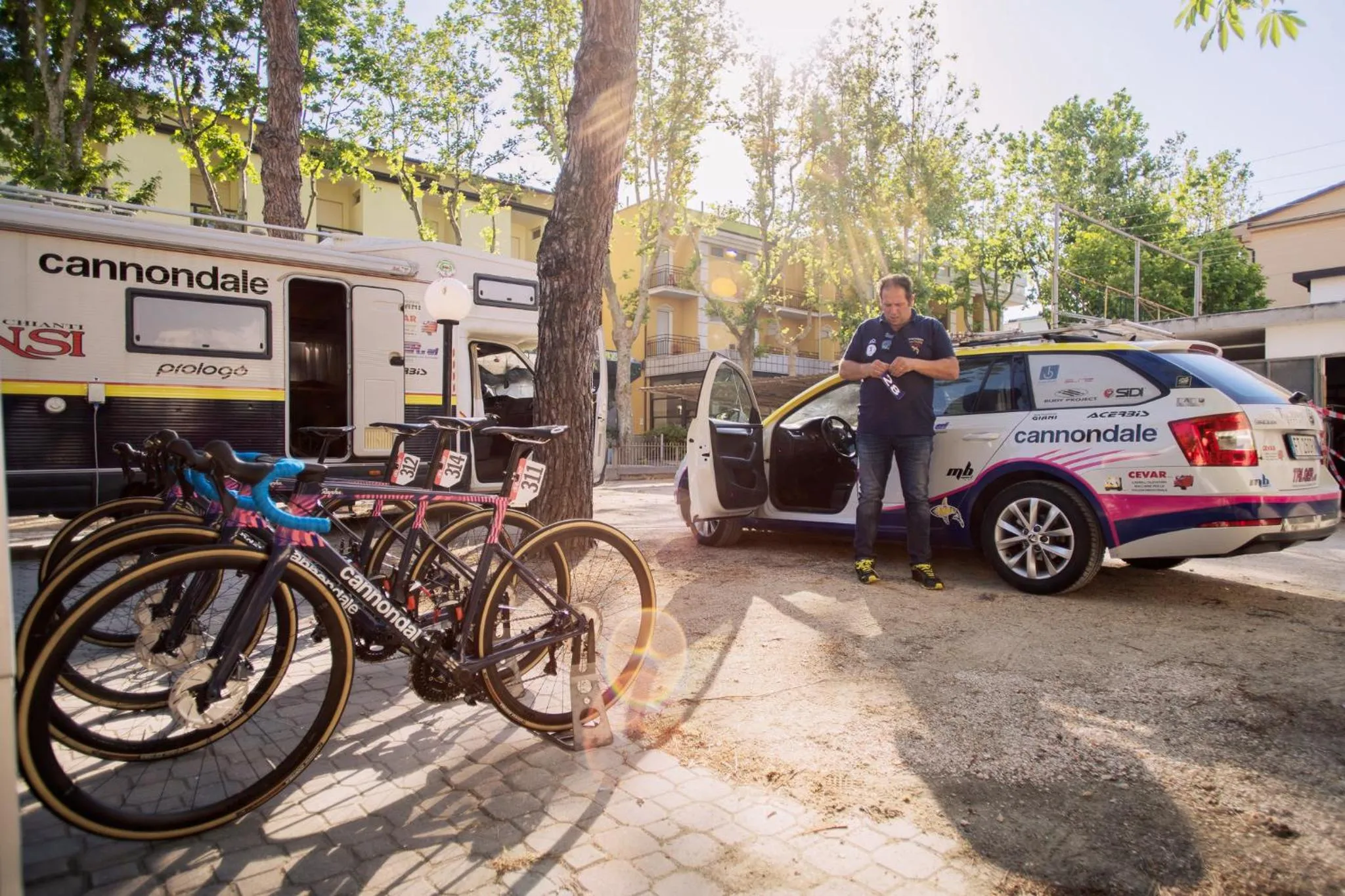 Parking in Hotel Stacchini