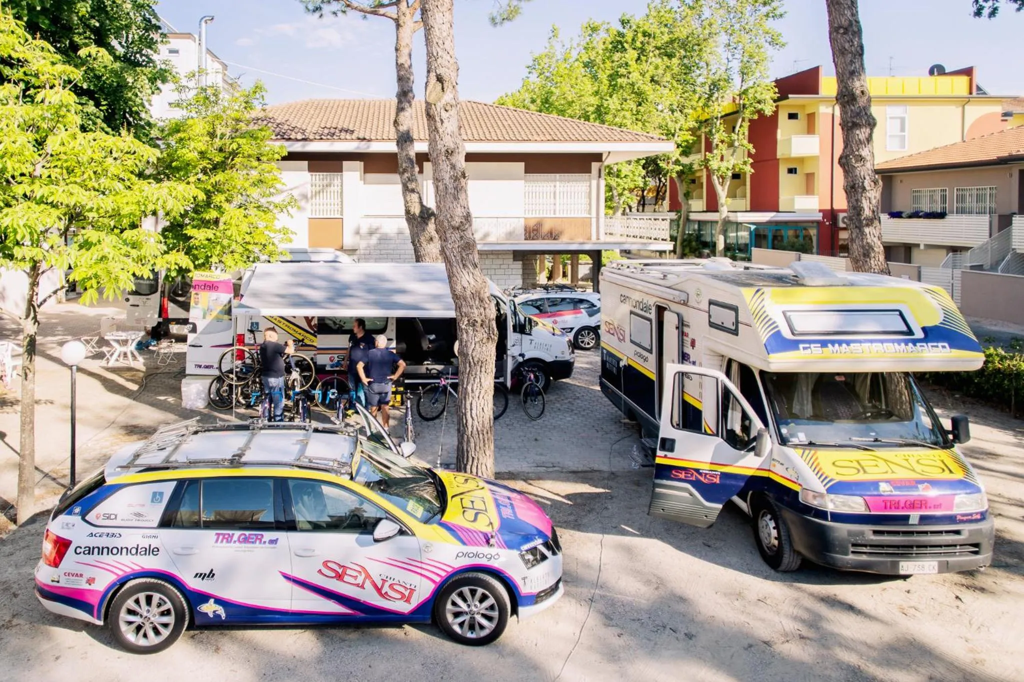 Parking in Hotel Stacchini